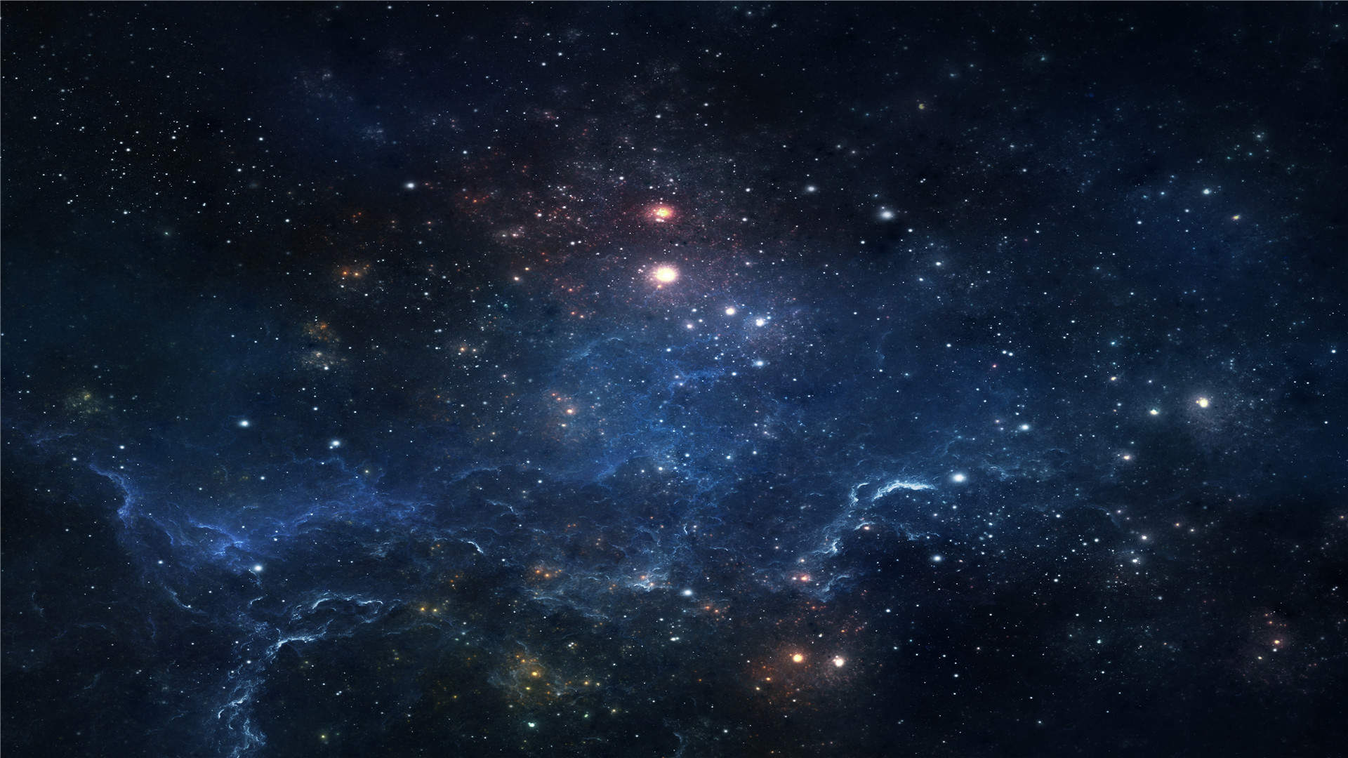 神秘浩瀚的宇宙星空高清电脑壁纸图片