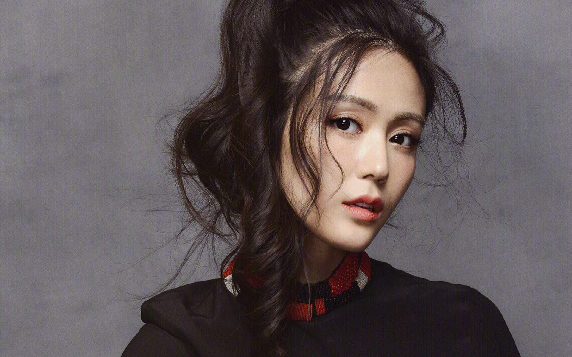 高清江西省萍乡美女汤晶媚时尚写真高清电脑壁纸图片