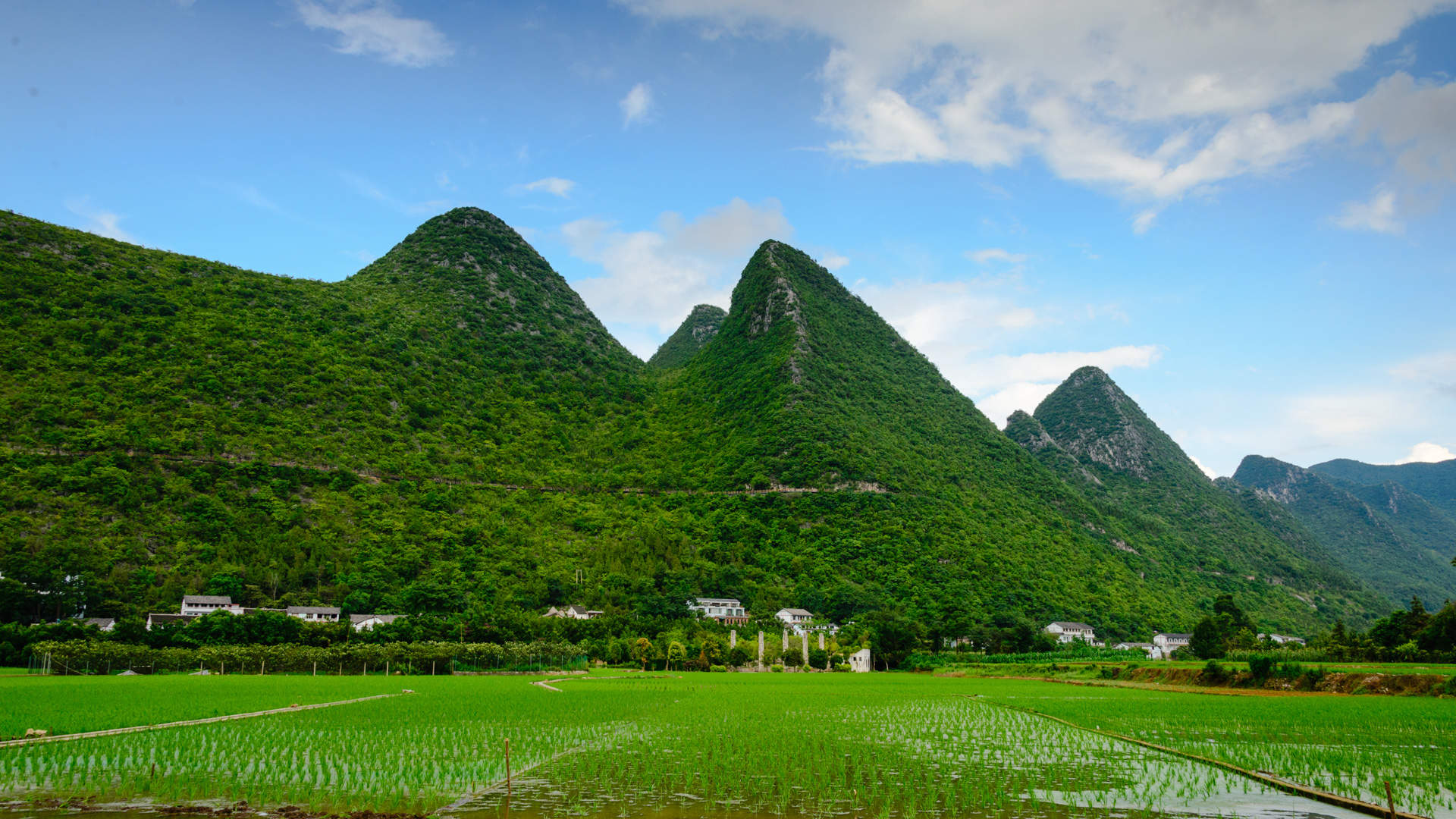 托斯卡纳田园风景图片高清桌面壁纸图片