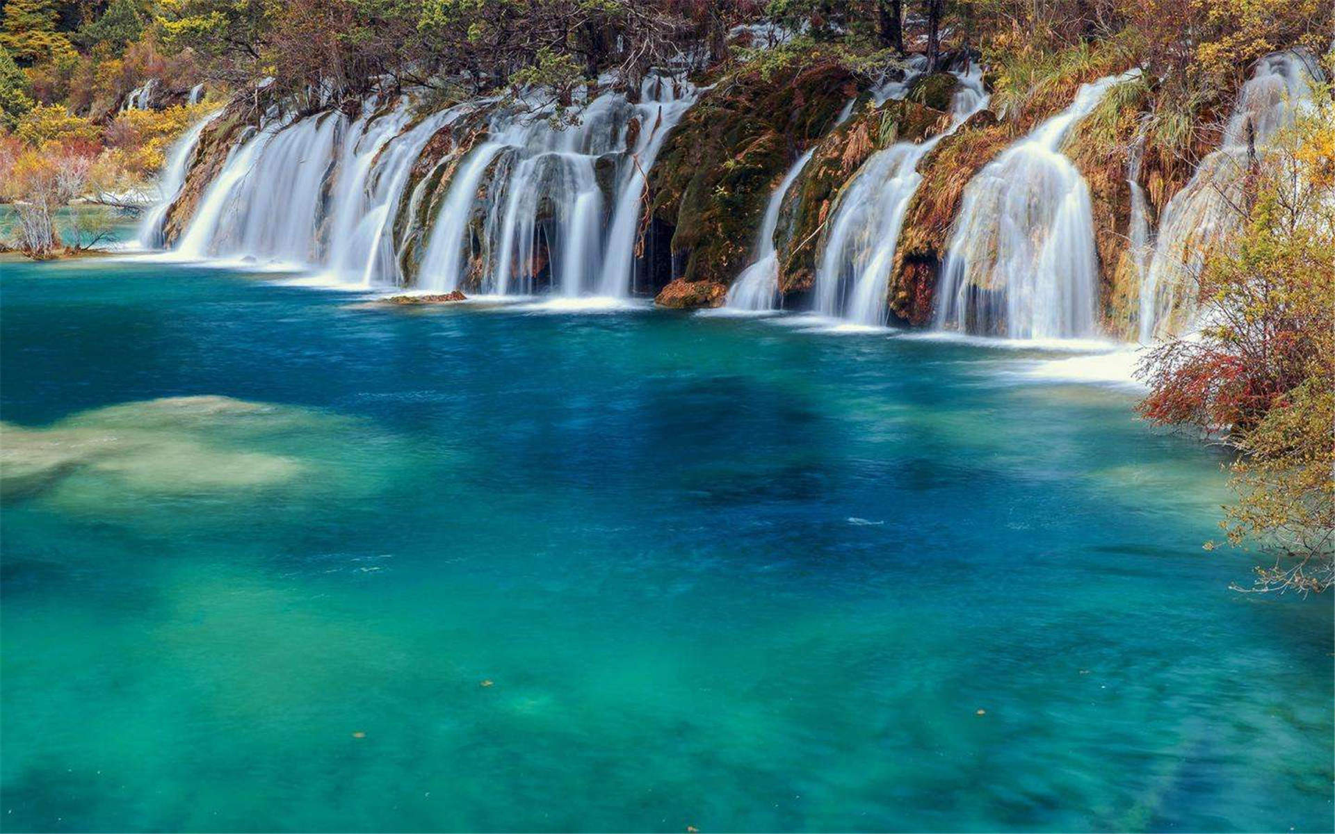 高清美景九寨沟唯美自然风景手机壁纸图片