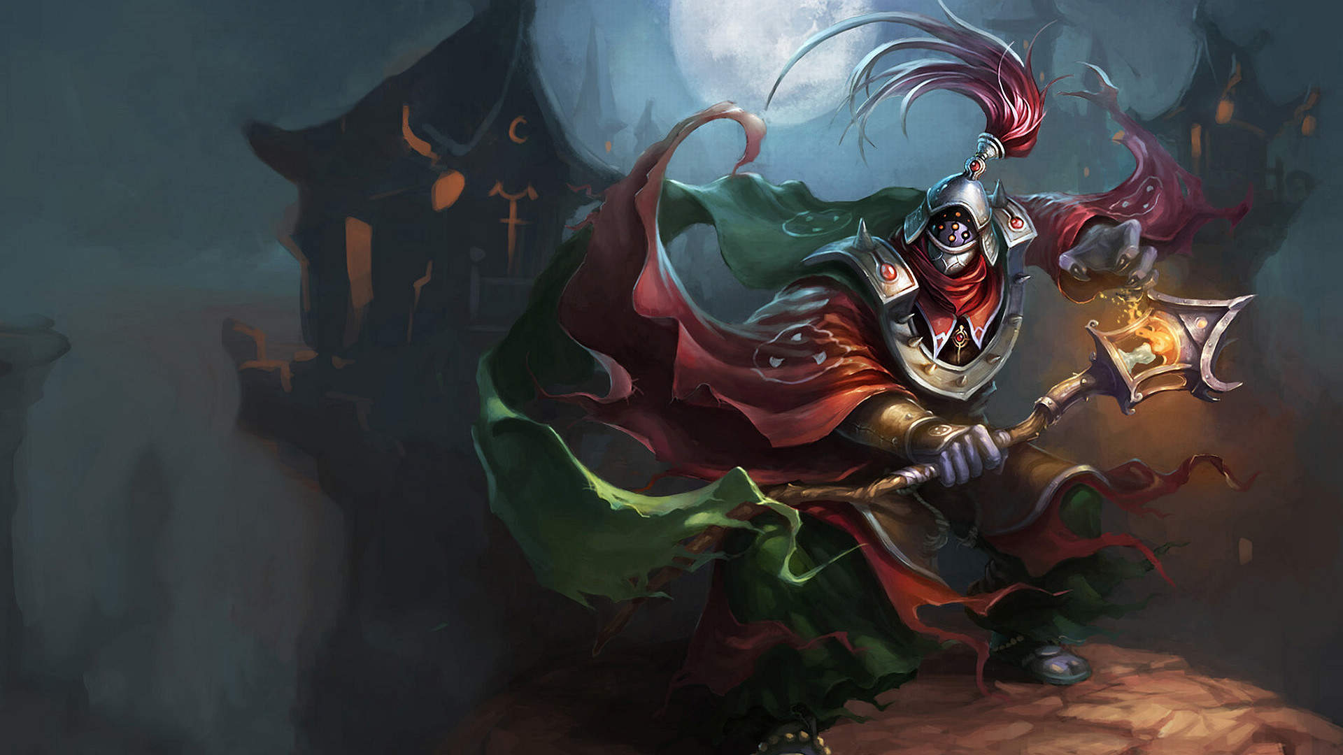 英雄联盟LOL武器大师皮肤桌面壁纸图片