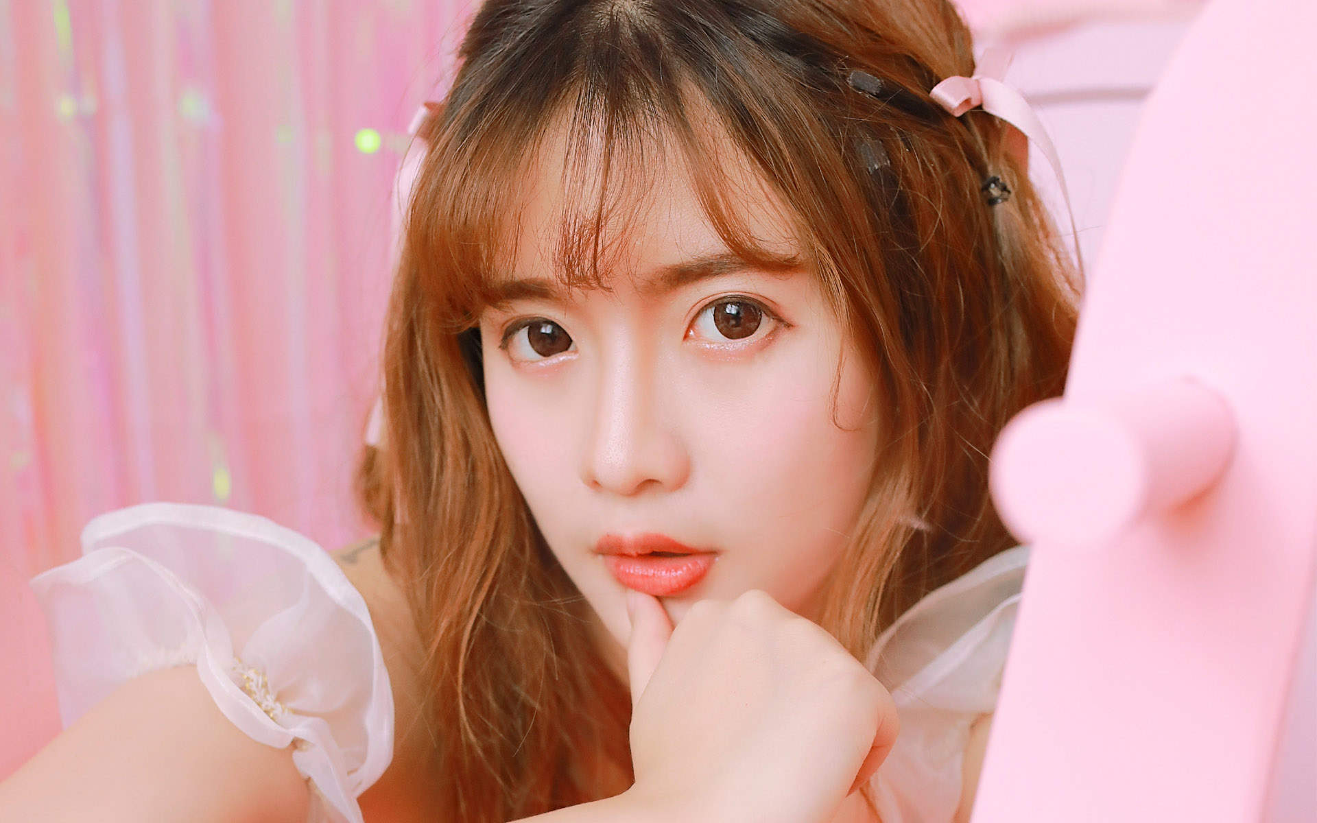 高清性感韩国釜山美女崔雪莉短发自拍写真图片图片