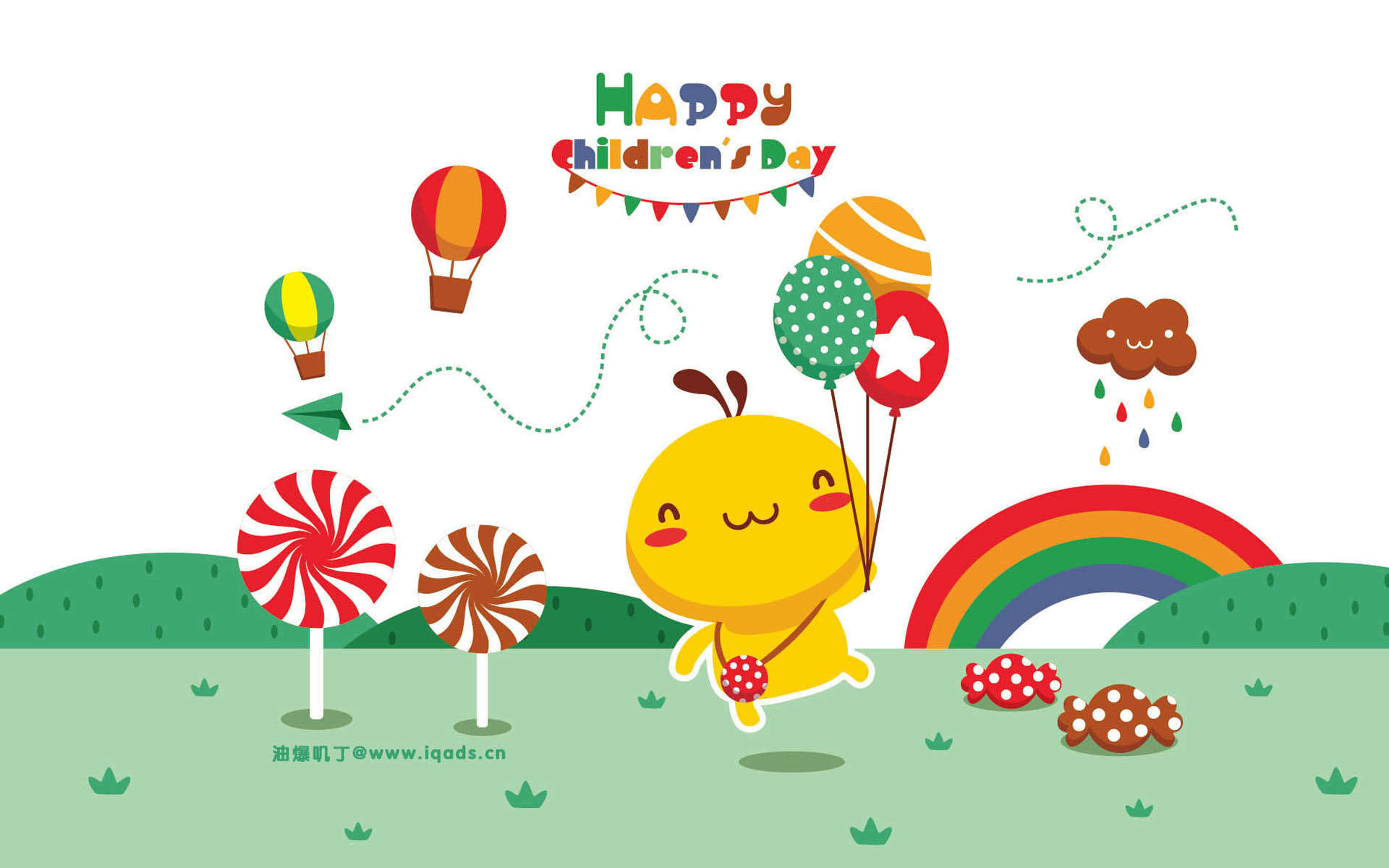 辛巴狗我的十二年儿童节主题壁纸图片图片