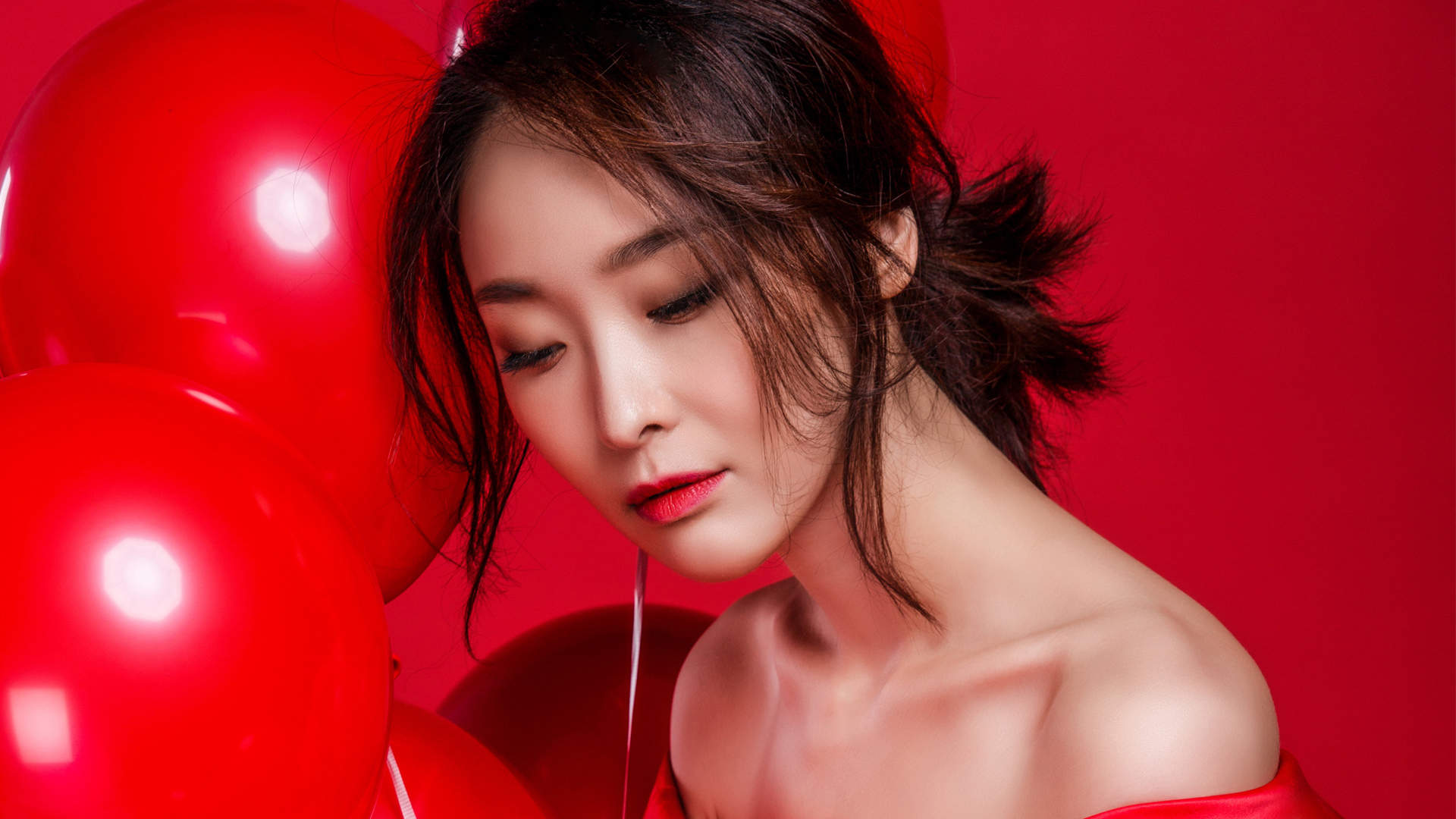 李曼优雅柔美时尚写真图片图片