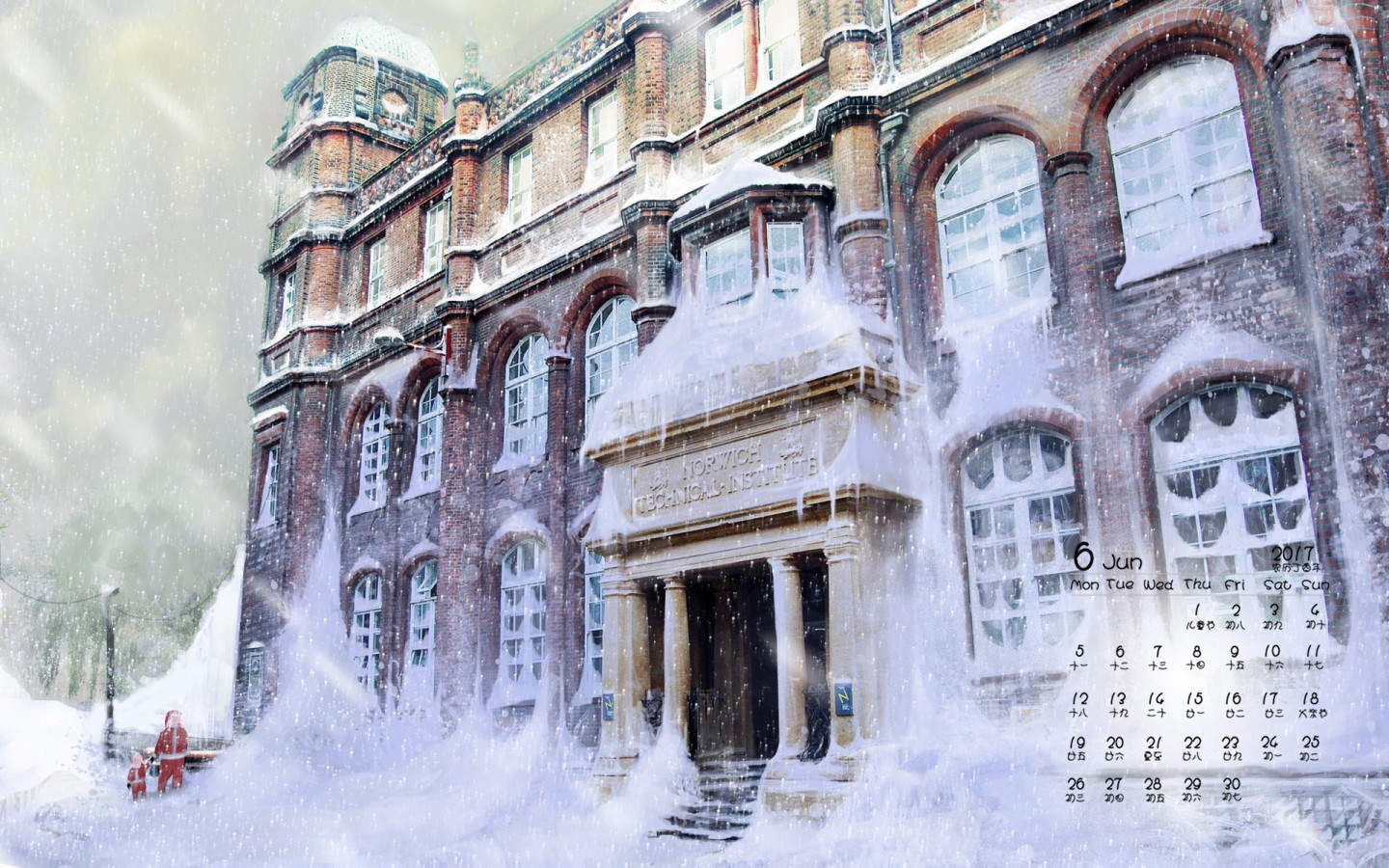 郑秀妍日本函馆冬日雪景唯美写真图片图片