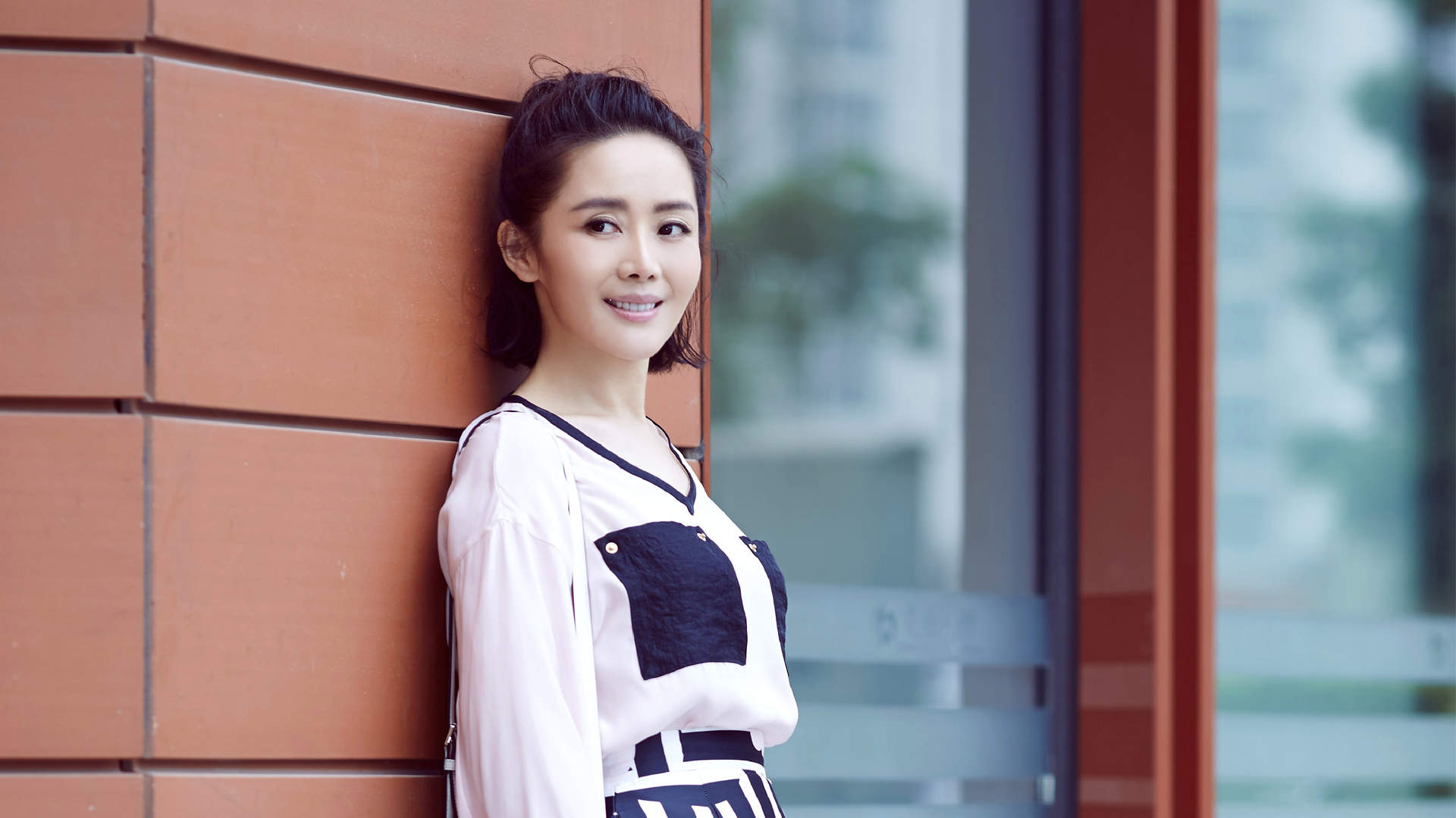 中国大陆四川成都女演员气质明星车永莉高清写真壁纸图片