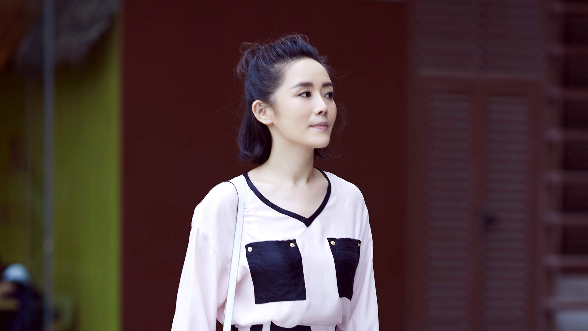 中国大陆四川成都女演员车永莉桌面壁纸时尚写真图片图片