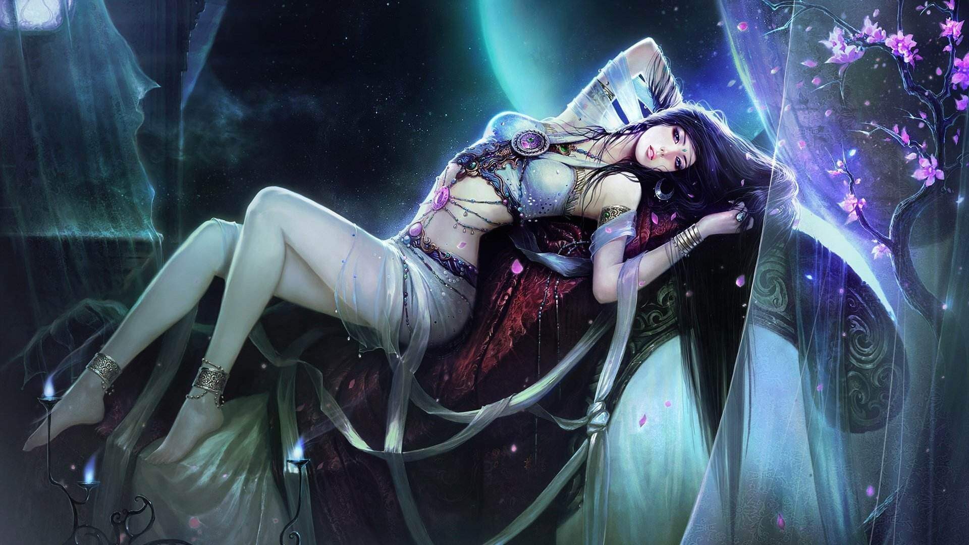 可爱卡通美少女动漫高清手机壁纸图片图片
