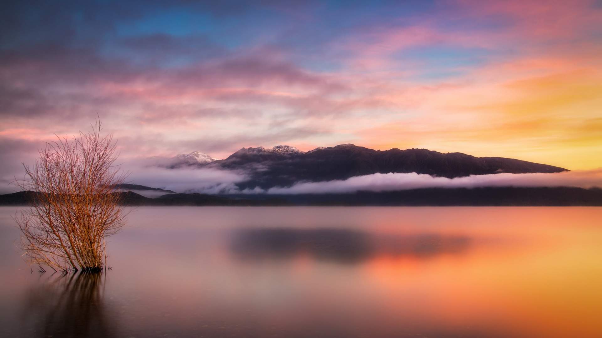 静谧山水风景图片高清手机壁纸图片