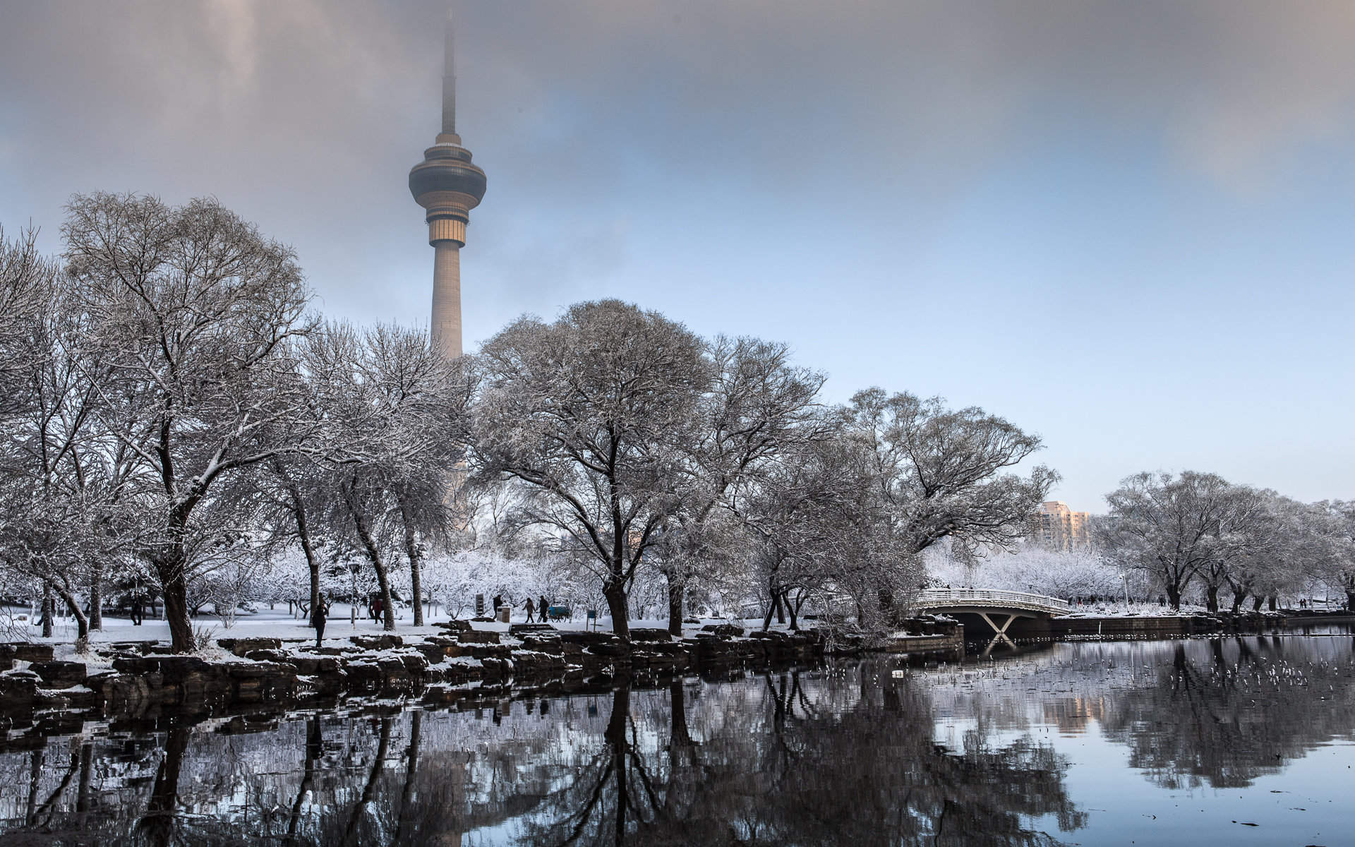 雪景桌面图片
