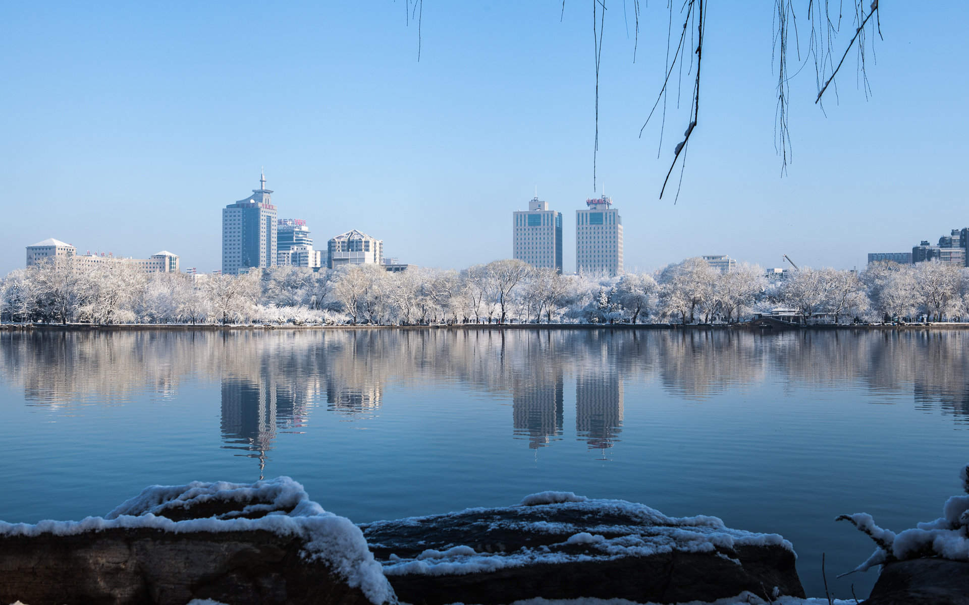 雪景桌面图片