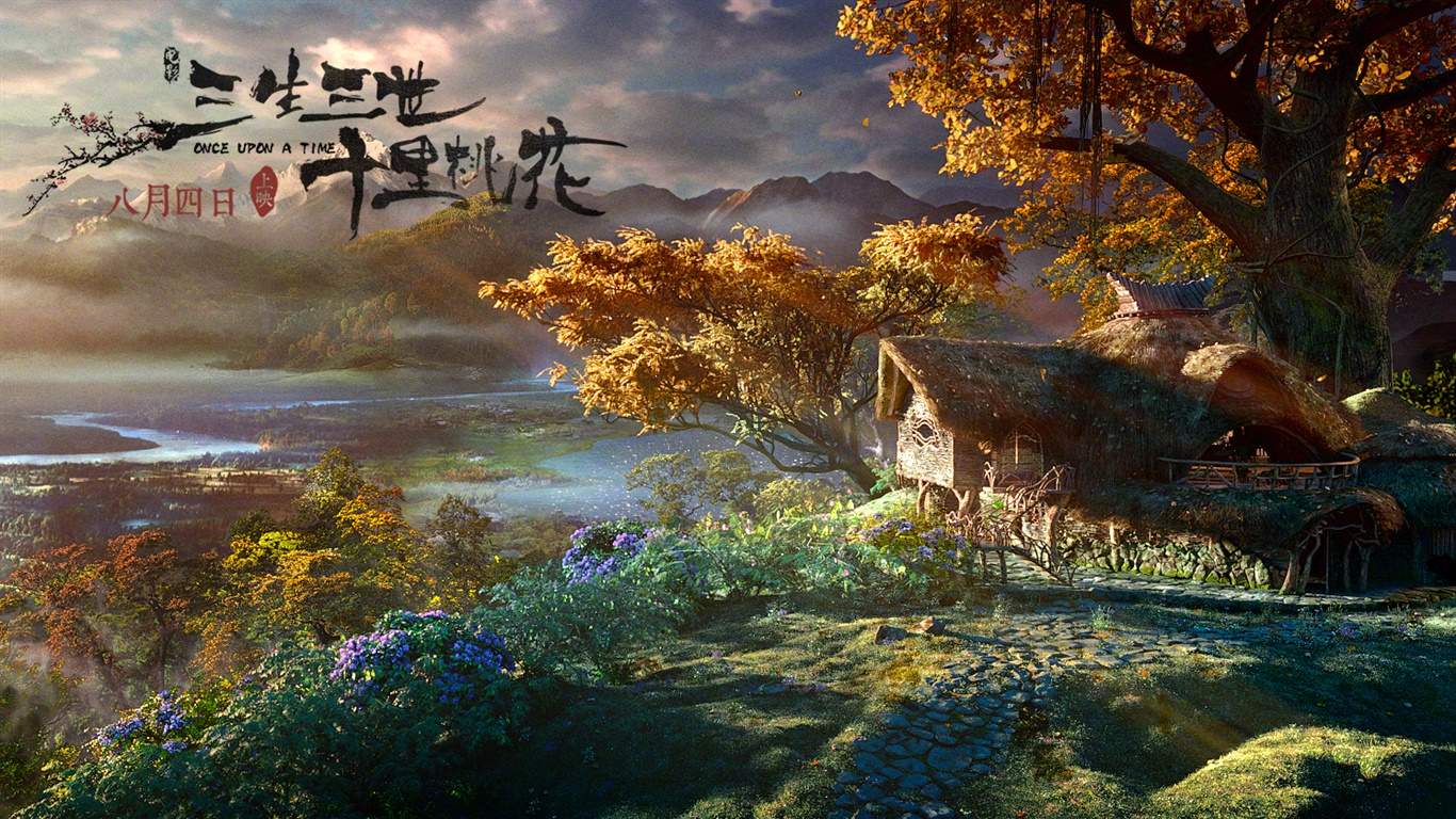 高清神话仙侠剧照《三生三世十里桃花》Q版人物海报高清图片图片