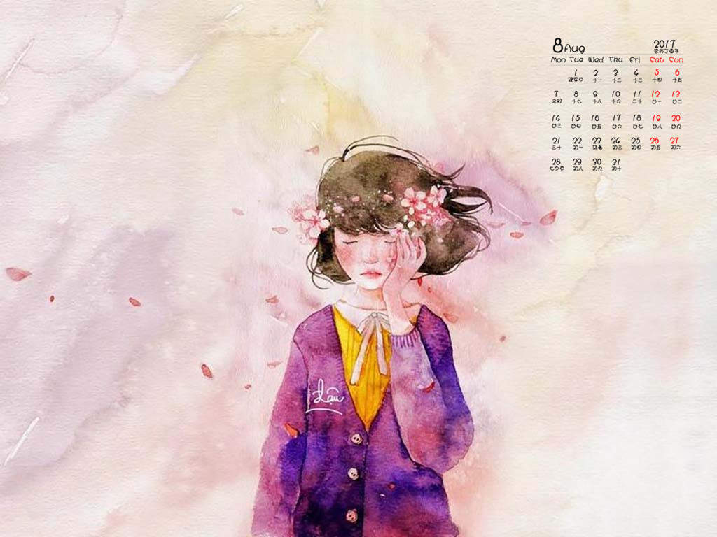 创意抽象色彩插画高清手机壁纸图片