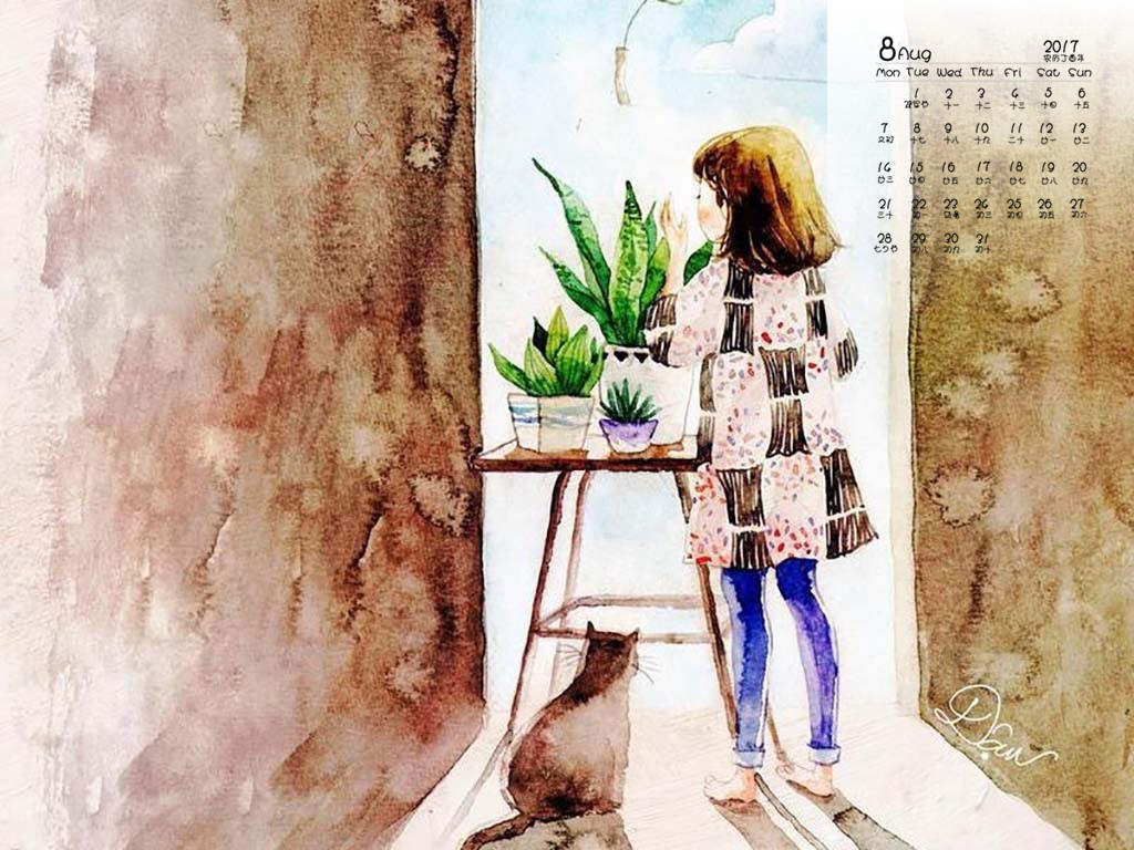 创意抽象色彩插画高清手机壁纸图片
