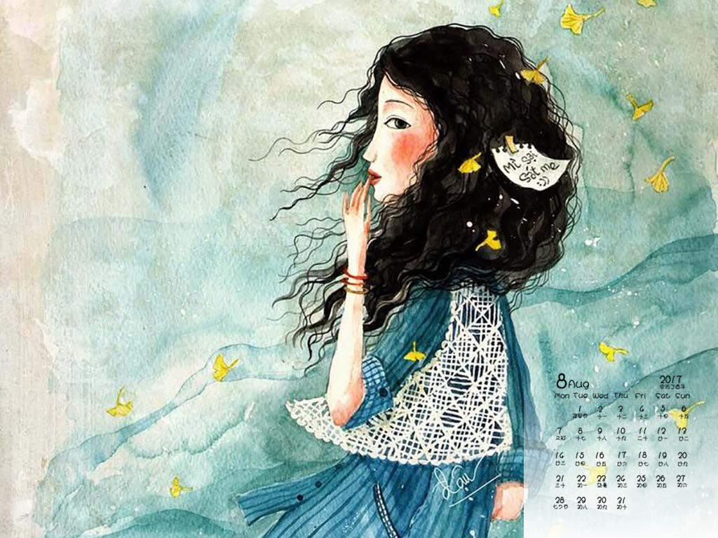 创意抽象色彩插画高清手机壁纸图片