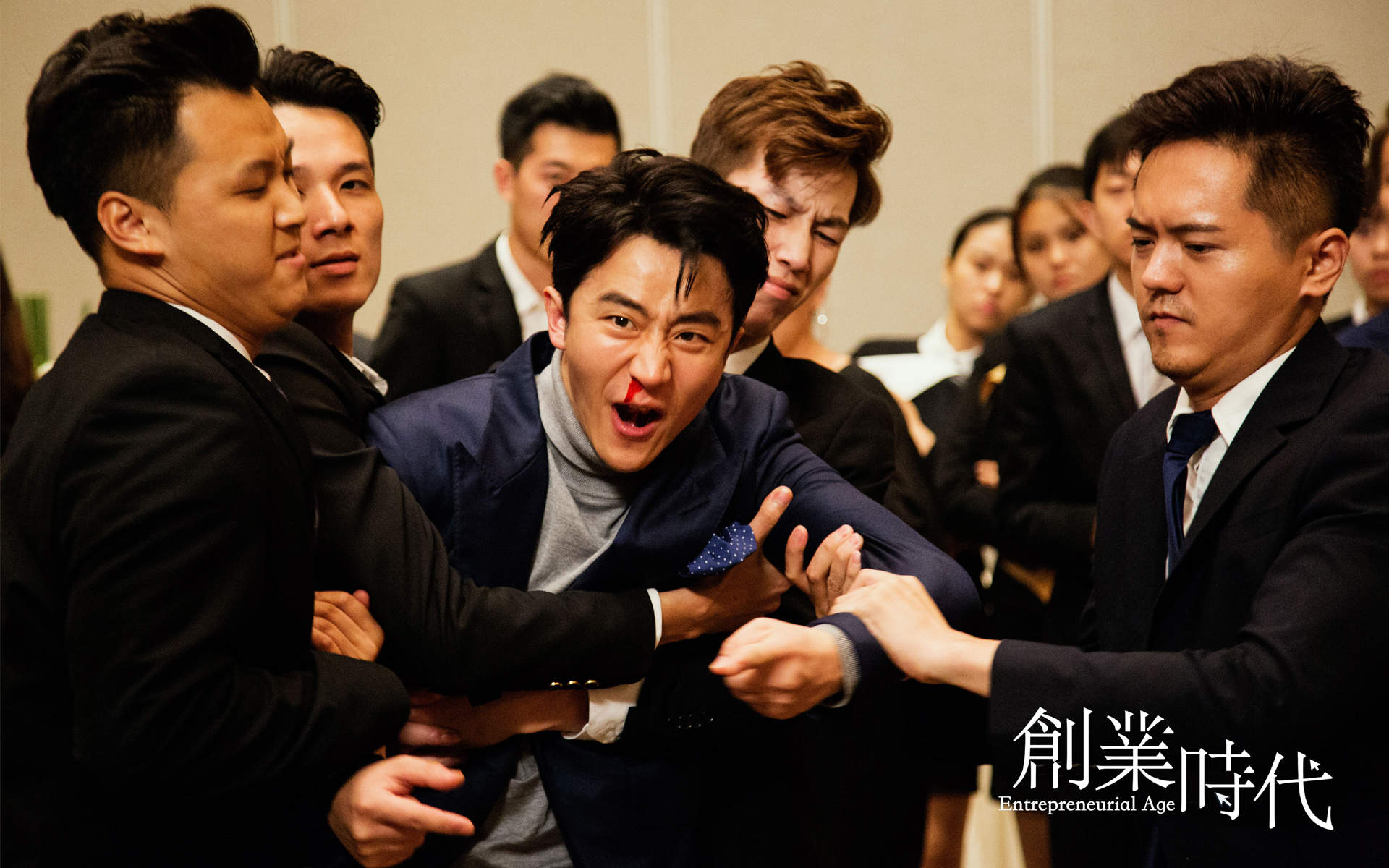 电视剧花千骨杀阡陌演员马克本人照自拍照和TY截图图片