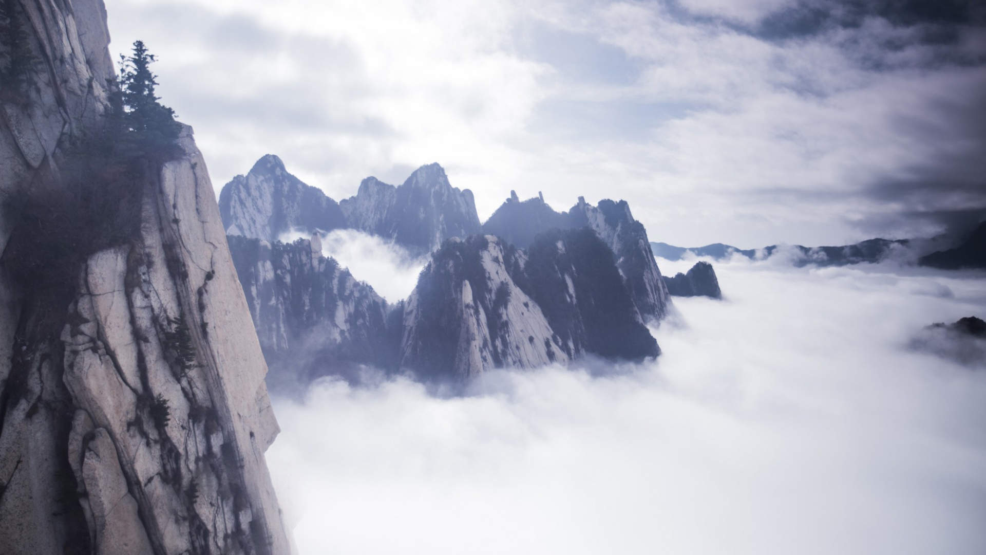 华山风景图片