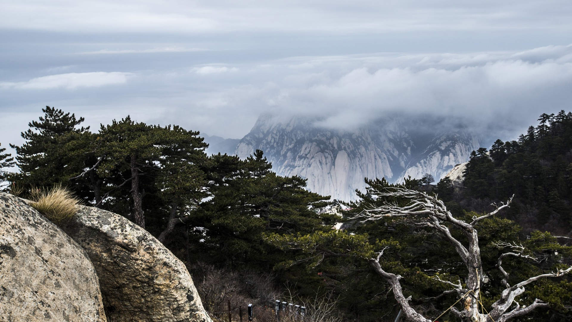 华山风景图片