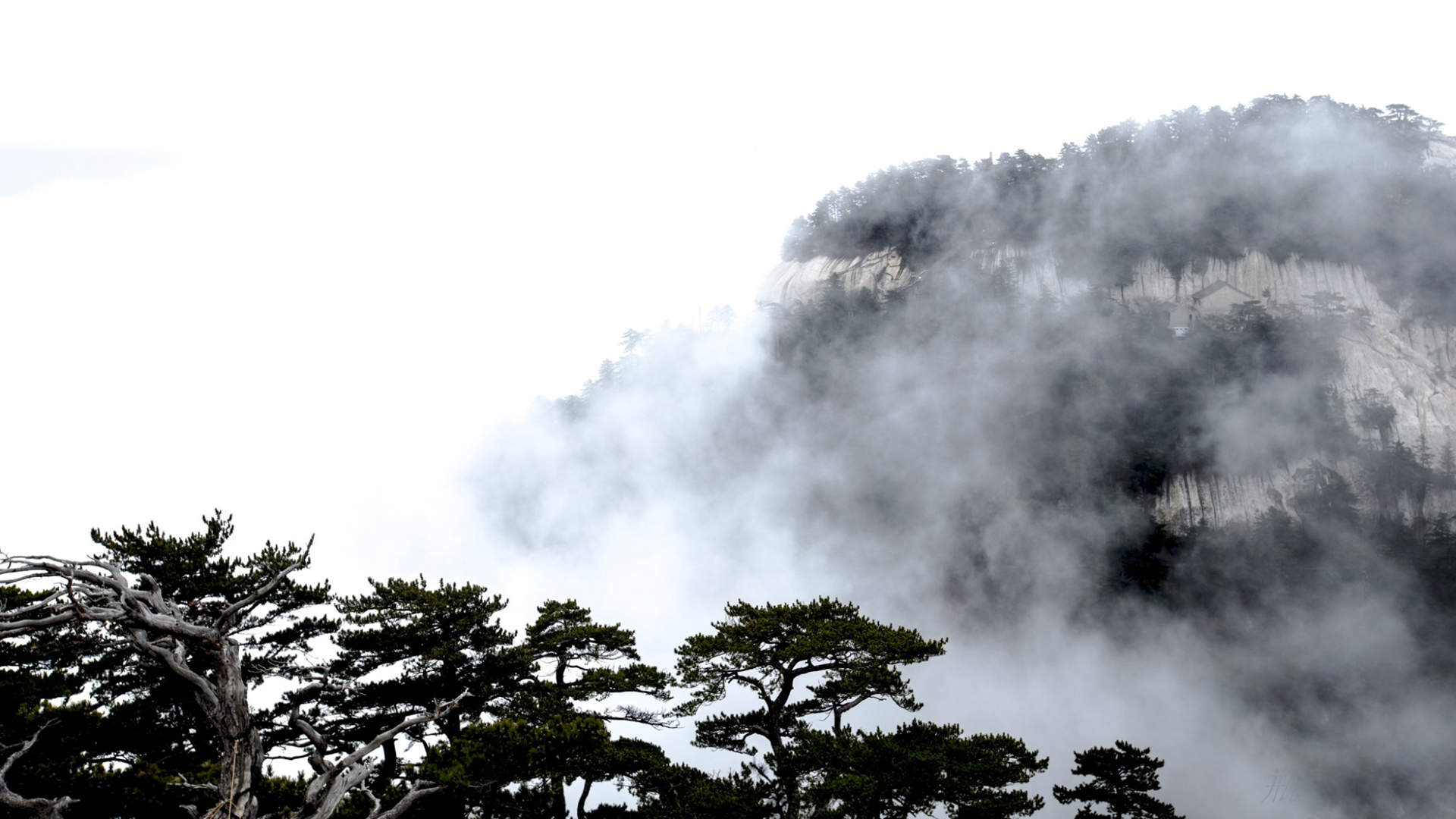 华山风景图片
