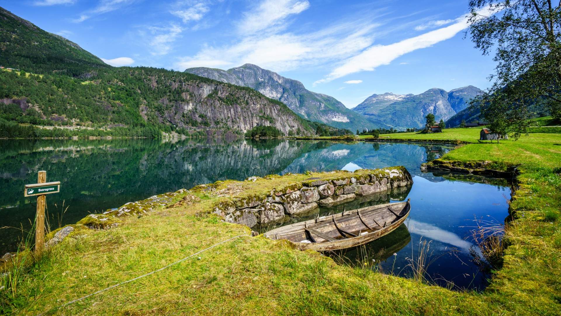 静谧山水风景图片高清手机壁纸图片