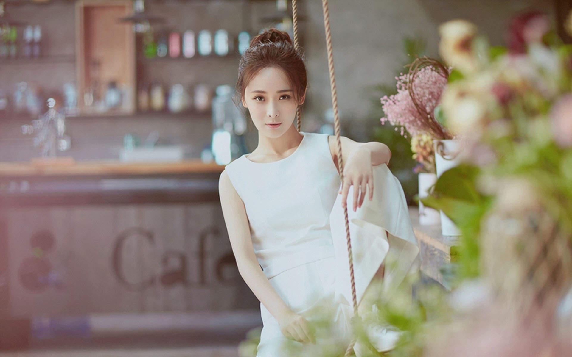 李曼粉嫩甜美夏日写真图片图片