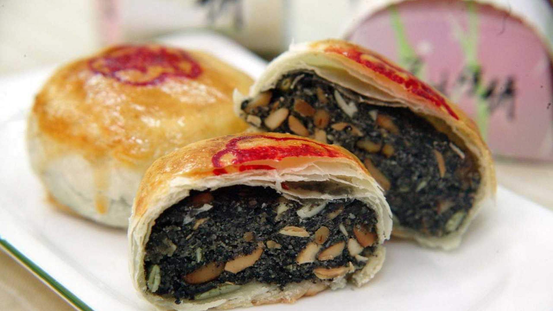 鲜肉月饼图片  苏式鲜肉月饼图片  月饼图片图片