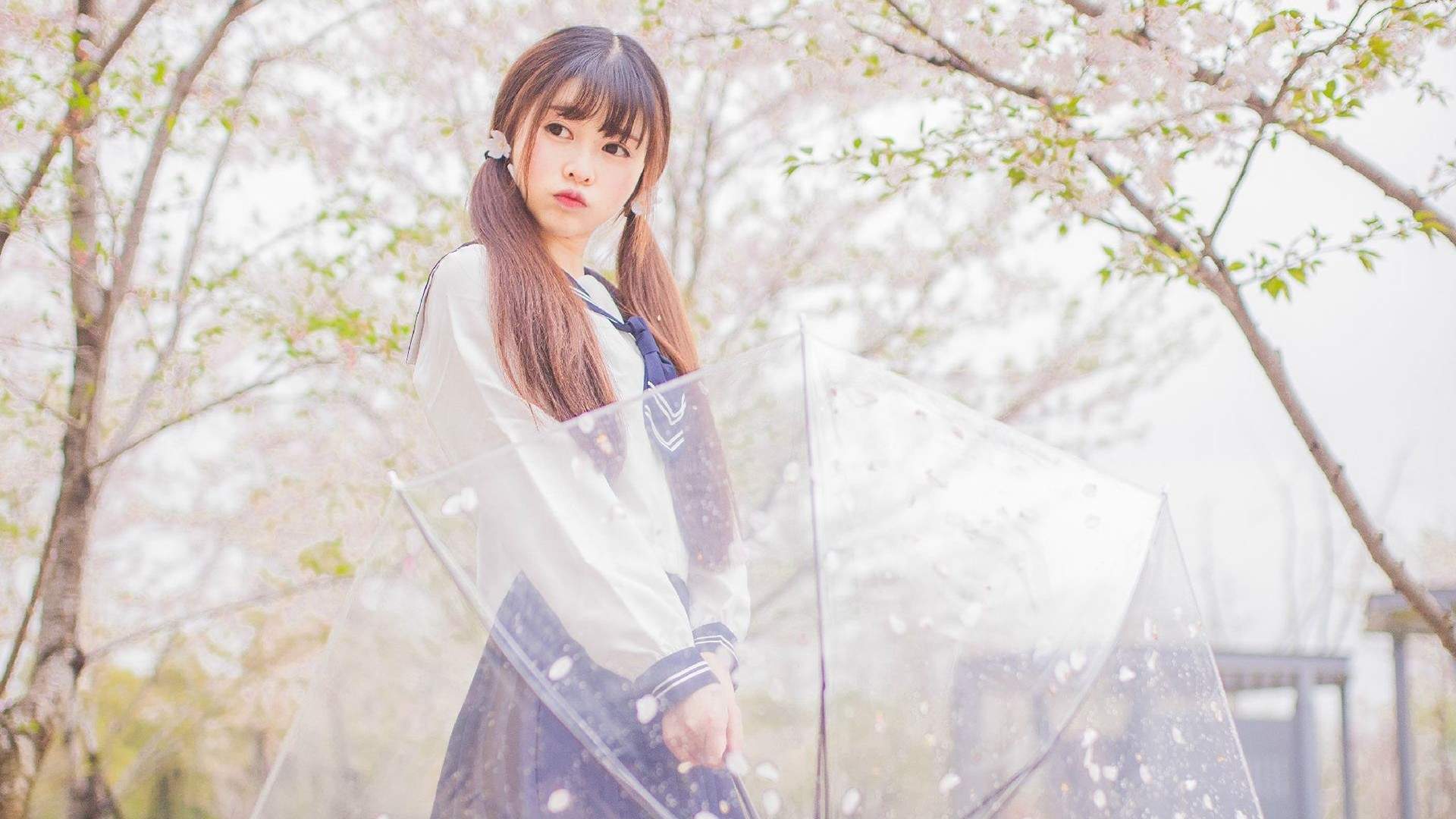 高清90后校花甜美灵动美少女学生装清纯写真图片手机壁纸图片