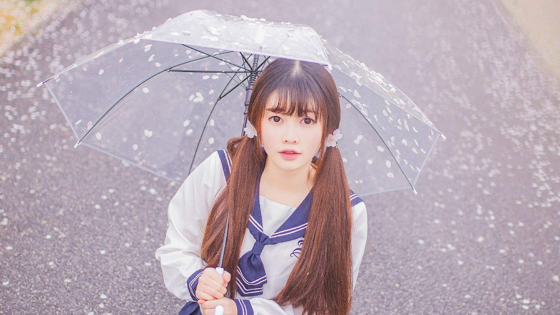 高清90后校花甜美灵动美少女学生装清纯写真图片手机壁纸图片