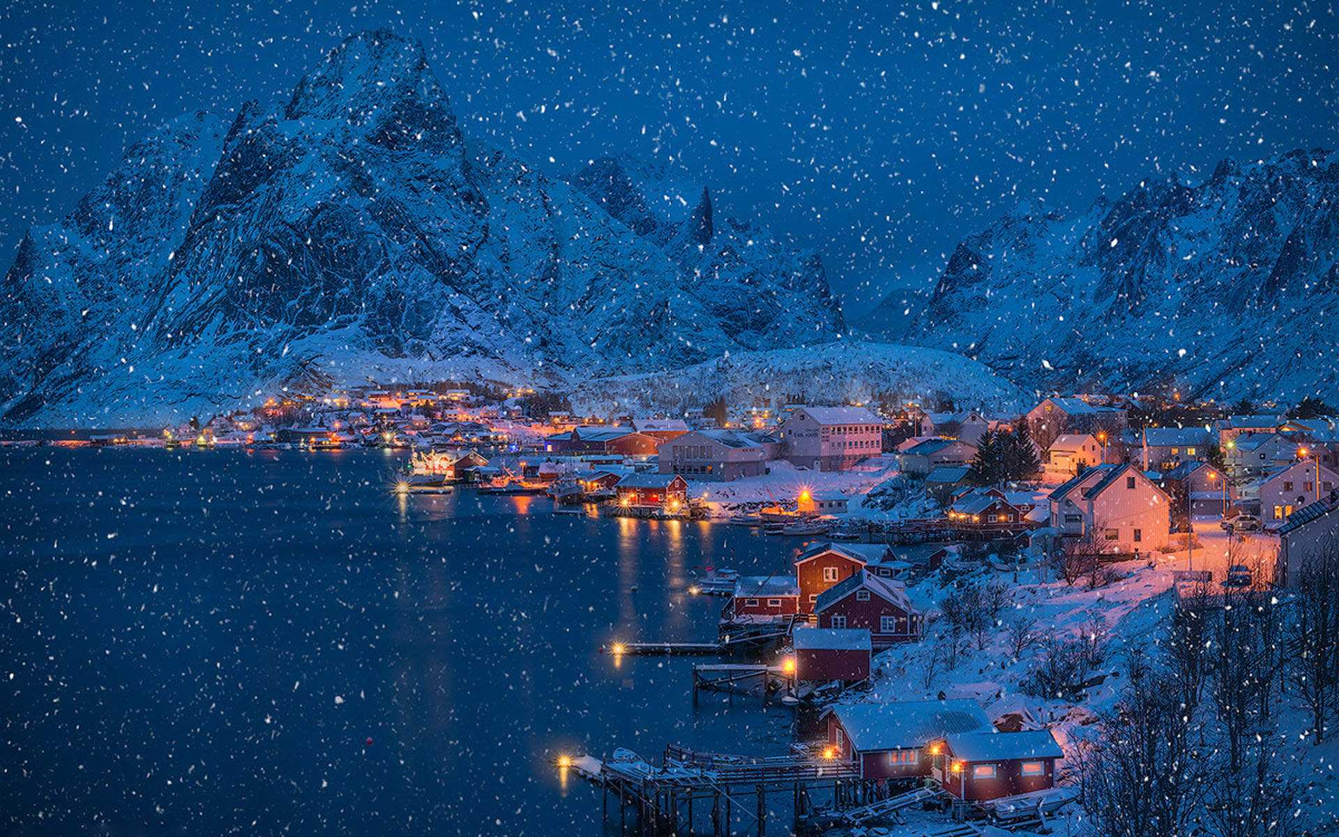 郑秀妍日本函馆冬日雪景唯美写真图片图片