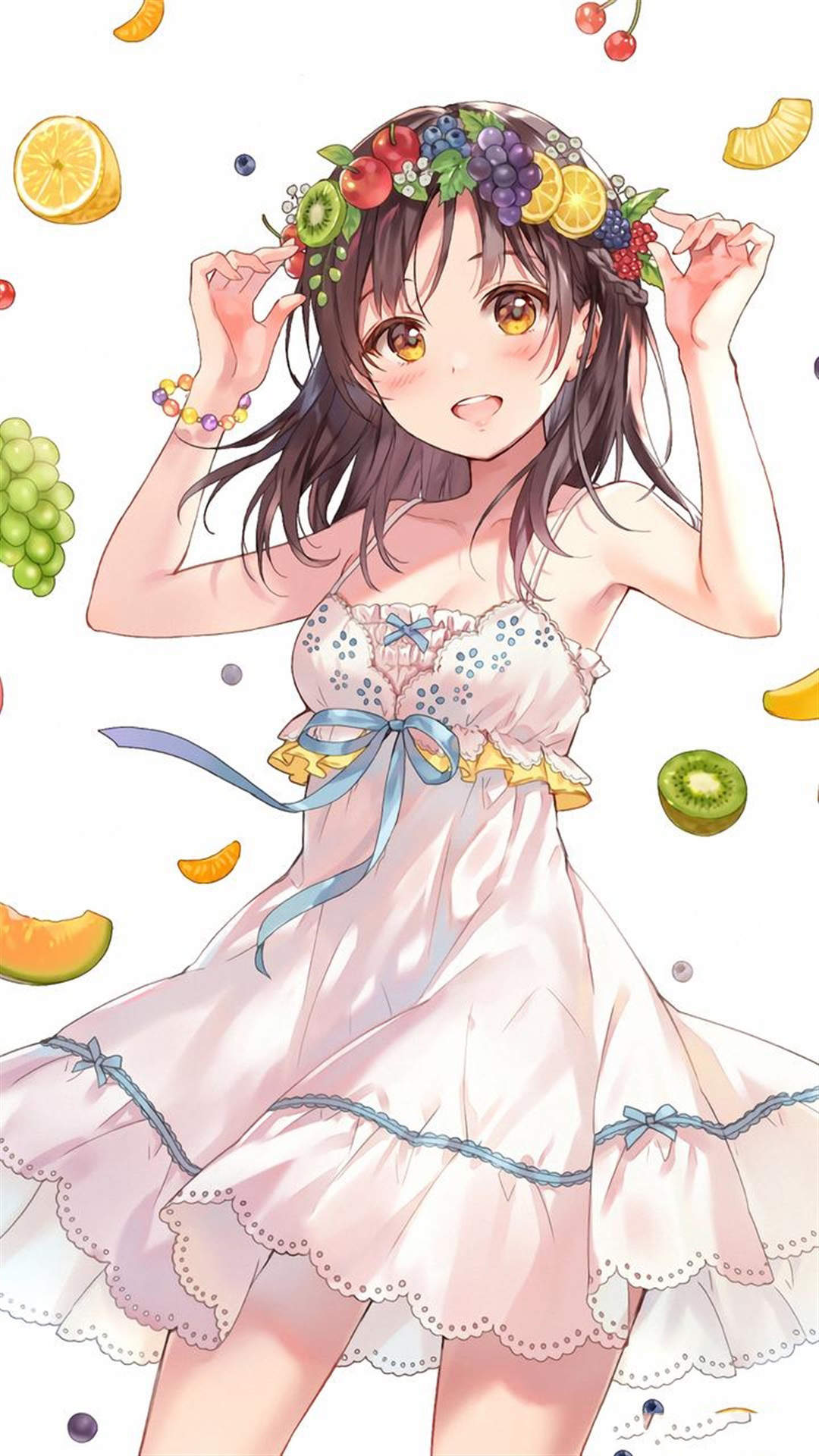 可爱卡通美少女动漫高清手机壁纸图片图片