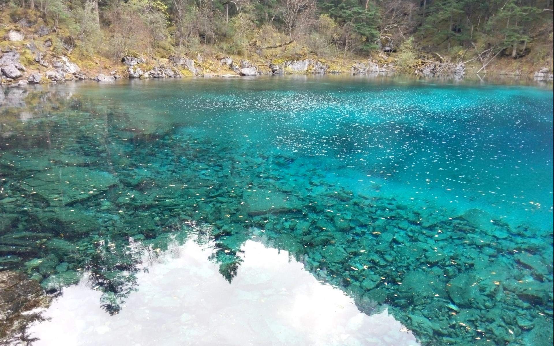 高清美景九寨沟唯美自然风景手机壁纸图片