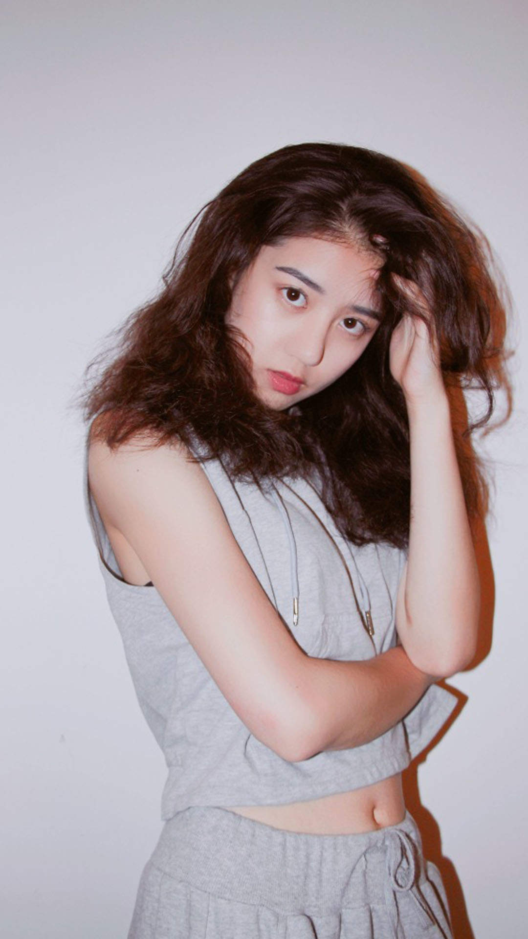 高清台湾美女李凯馨个性时髦写真桌面壁纸图片