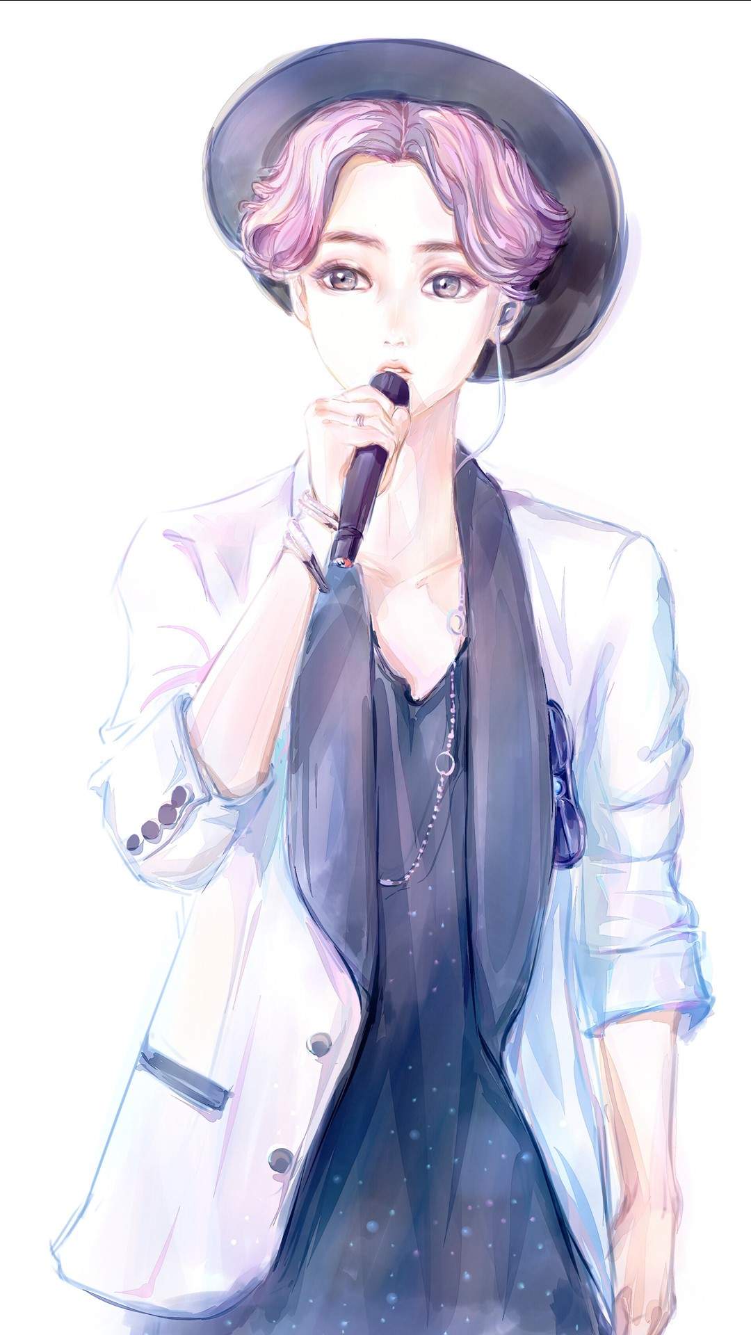 《舰队Collection》同人手绘动漫手机壁纸图片图片
