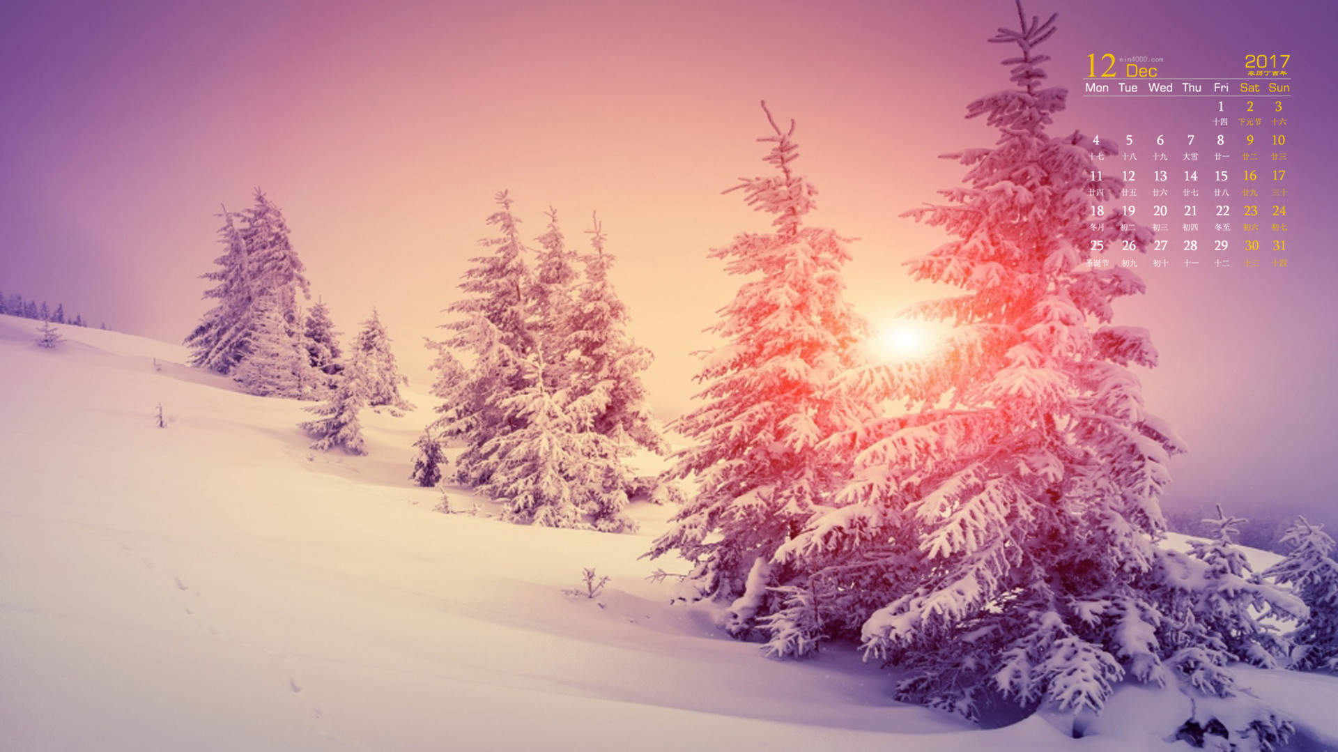 郑秀妍日本函馆冬日雪景唯美写真图片图片