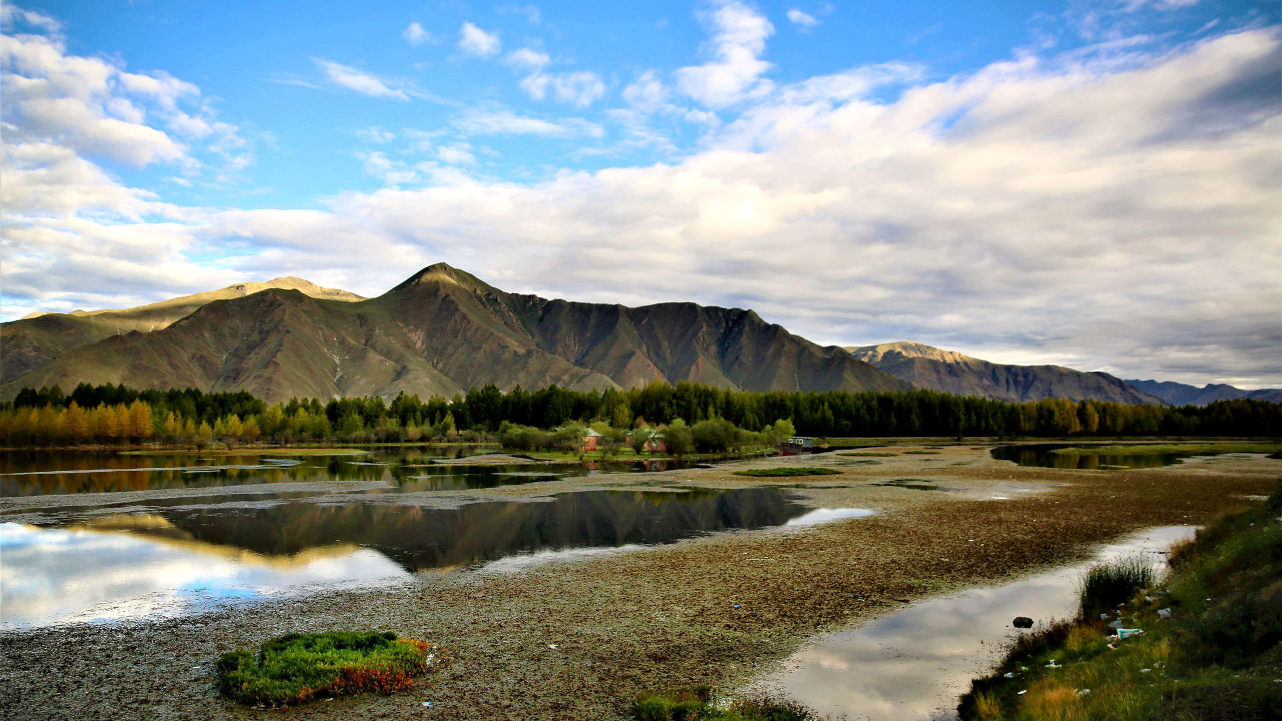静谧山水风景图片高清手机壁纸图片