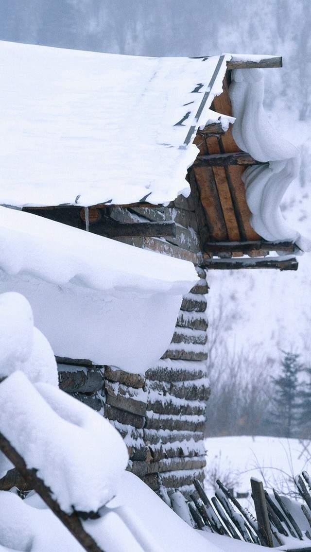 郑秀妍日本函馆冬日雪景唯美写真图片图片