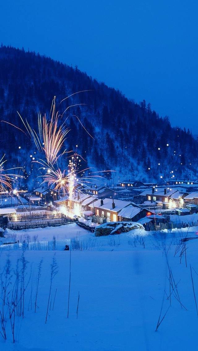 郑秀妍日本函馆冬日雪景唯美写真图片图片