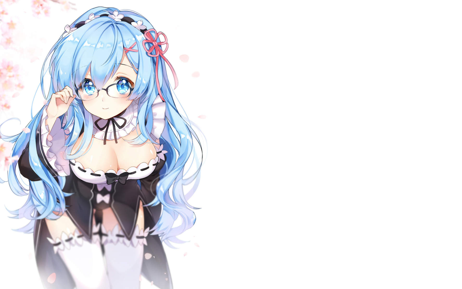 卡通美少女图片