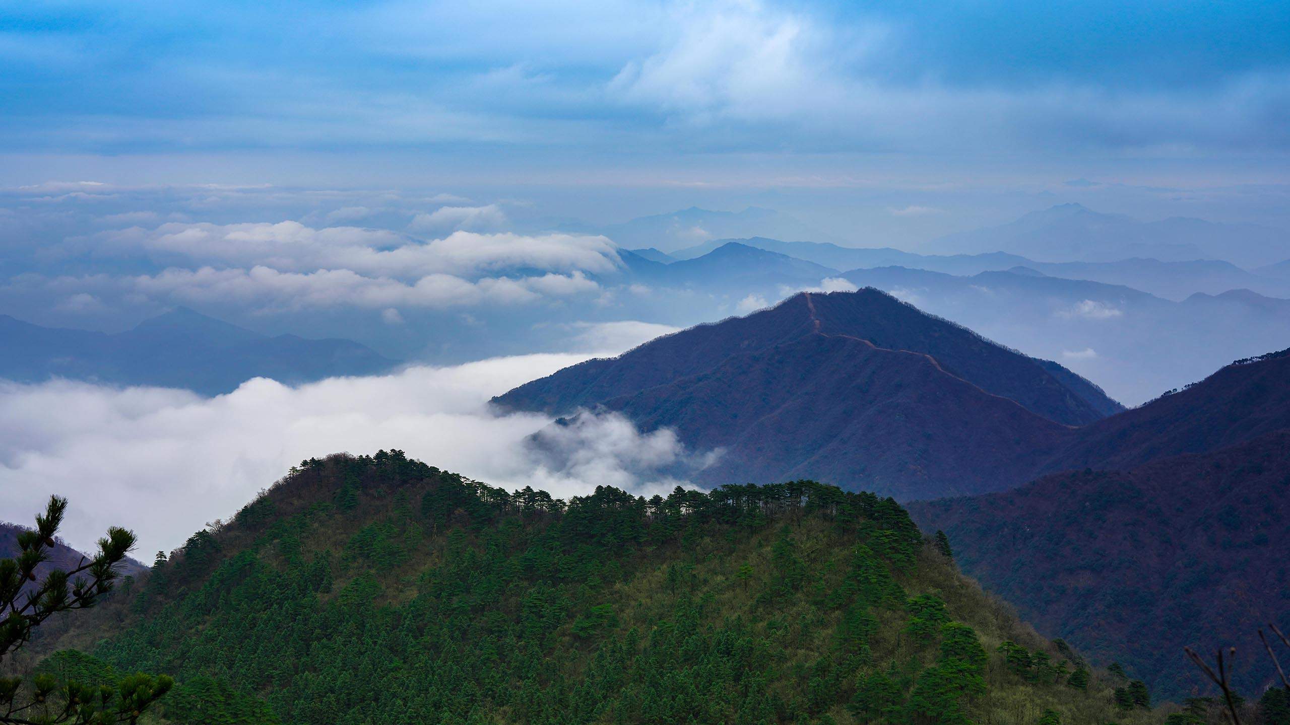 华山风景图片