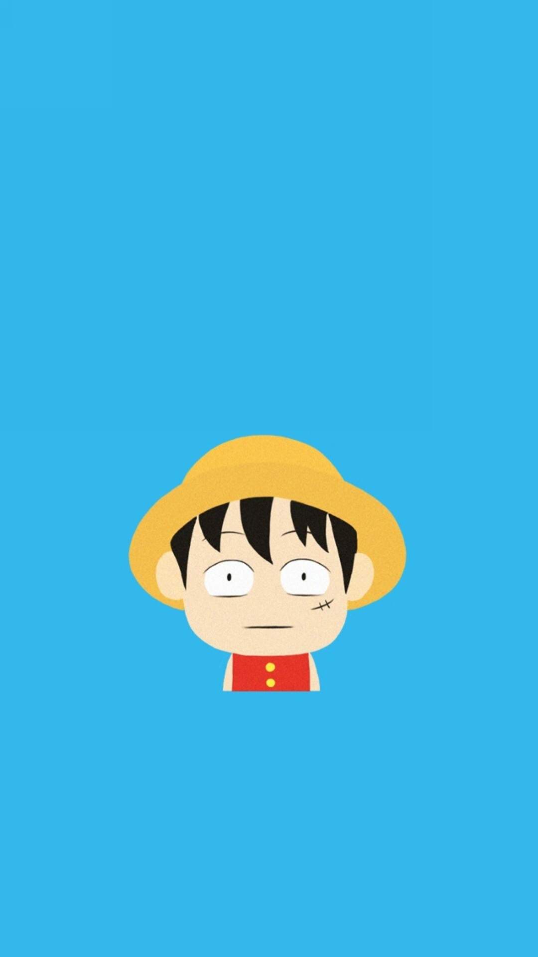 Q版海贼王路飞卡通动漫手机壁纸图片图片