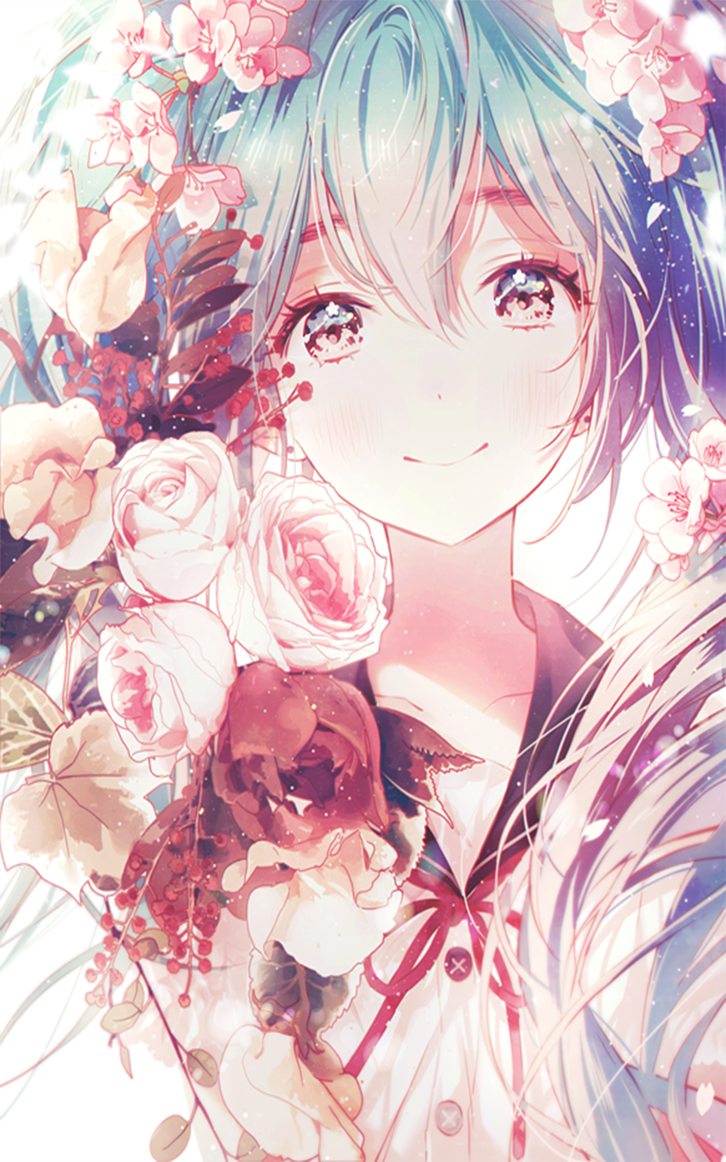 小清新手绘插画高清手机壁纸图片