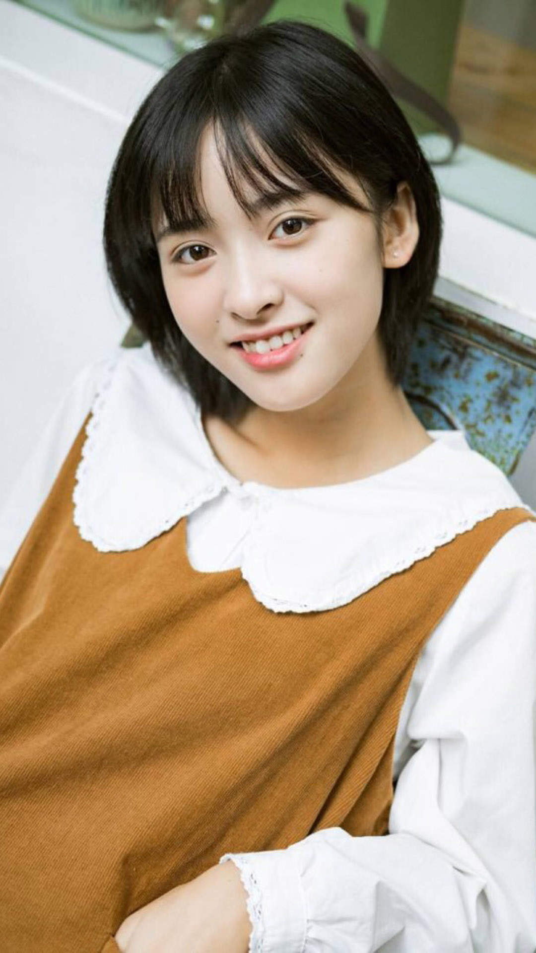 高清美女沈月甜美灵动写真图片手机壁纸图片