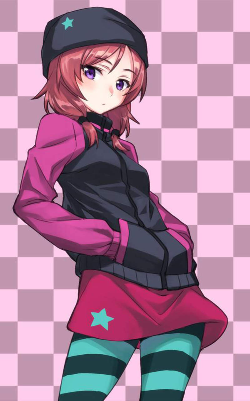 卡通美少女图片