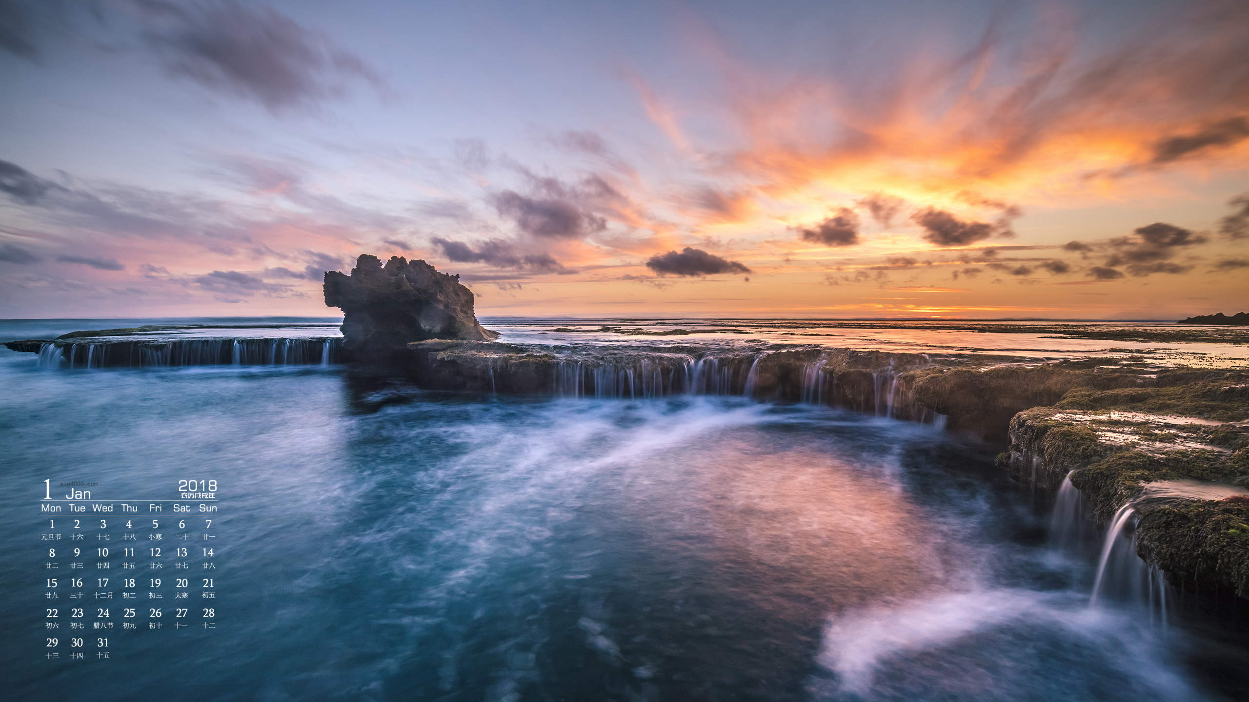 海滩风景图片