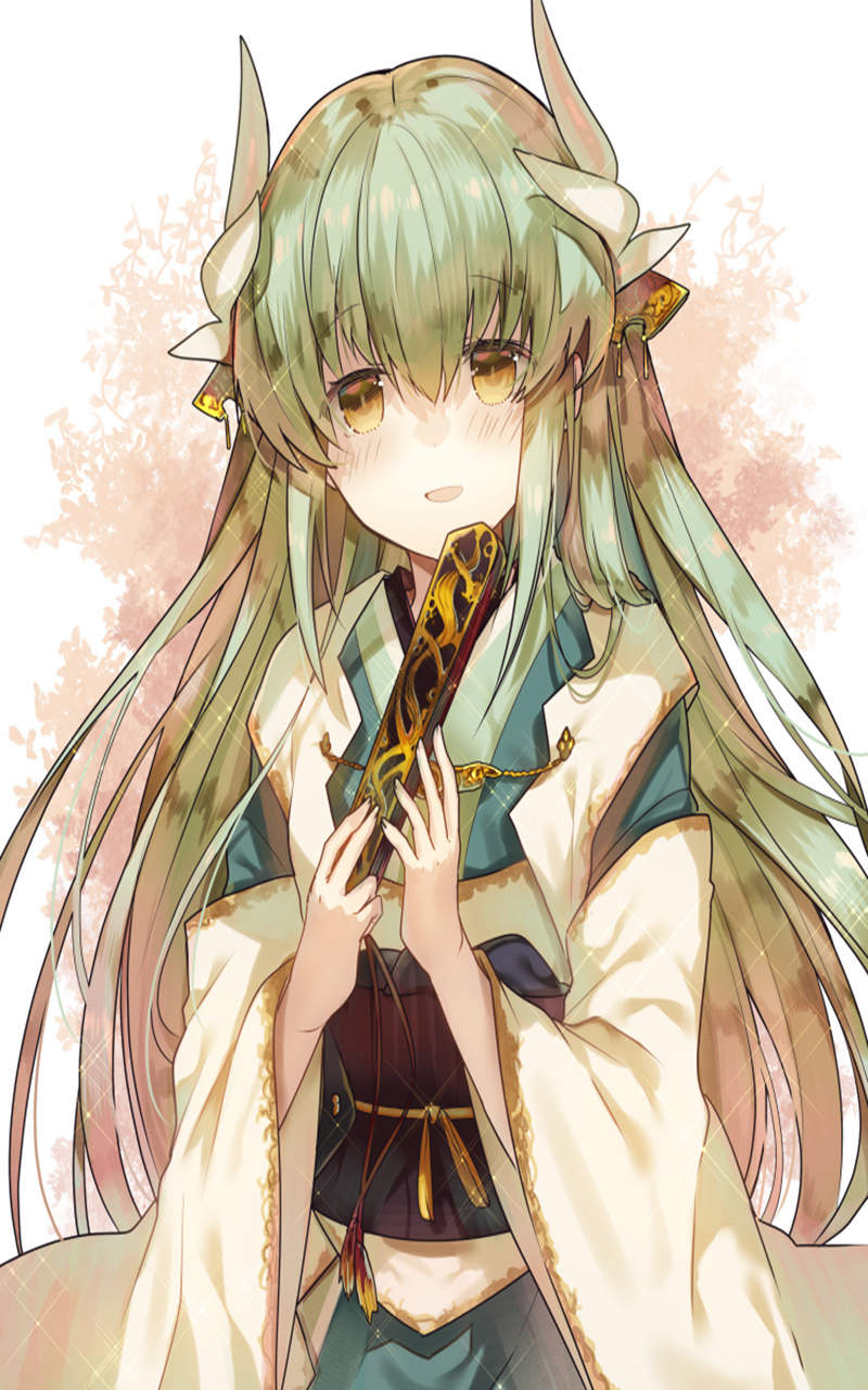 卡通美少女插画图片手机壁纸图片