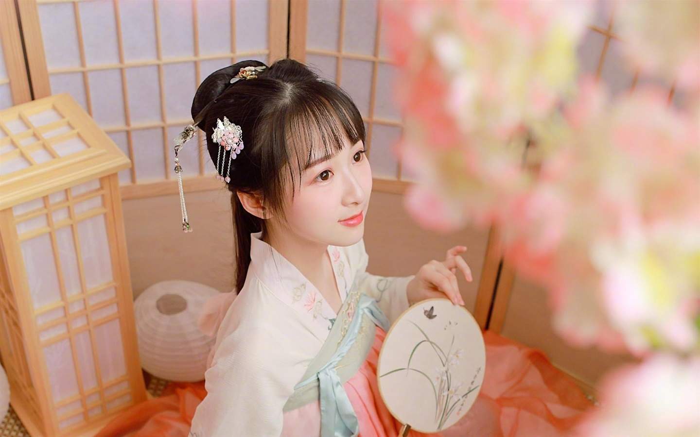 汉服美女图片