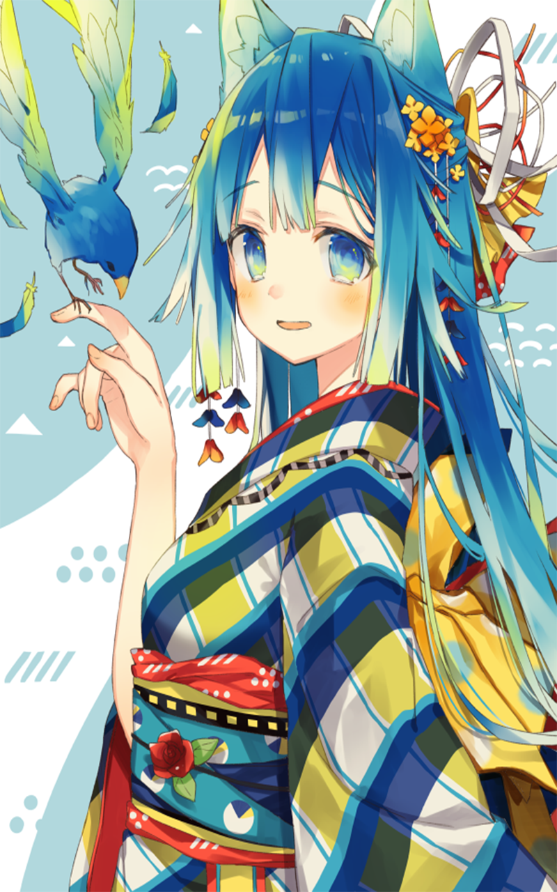 《舰队Collection》同人手绘动漫手机壁纸图片图片
