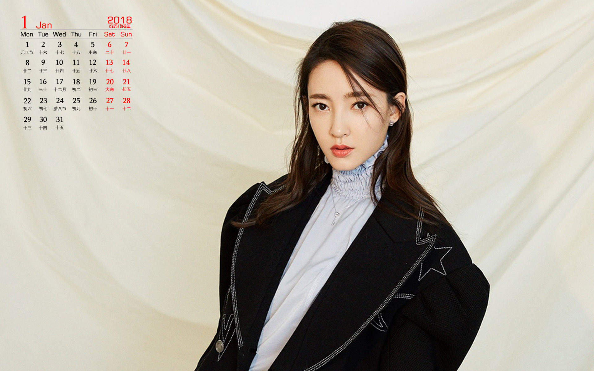 王丽坤妩媚动人写真图片图片