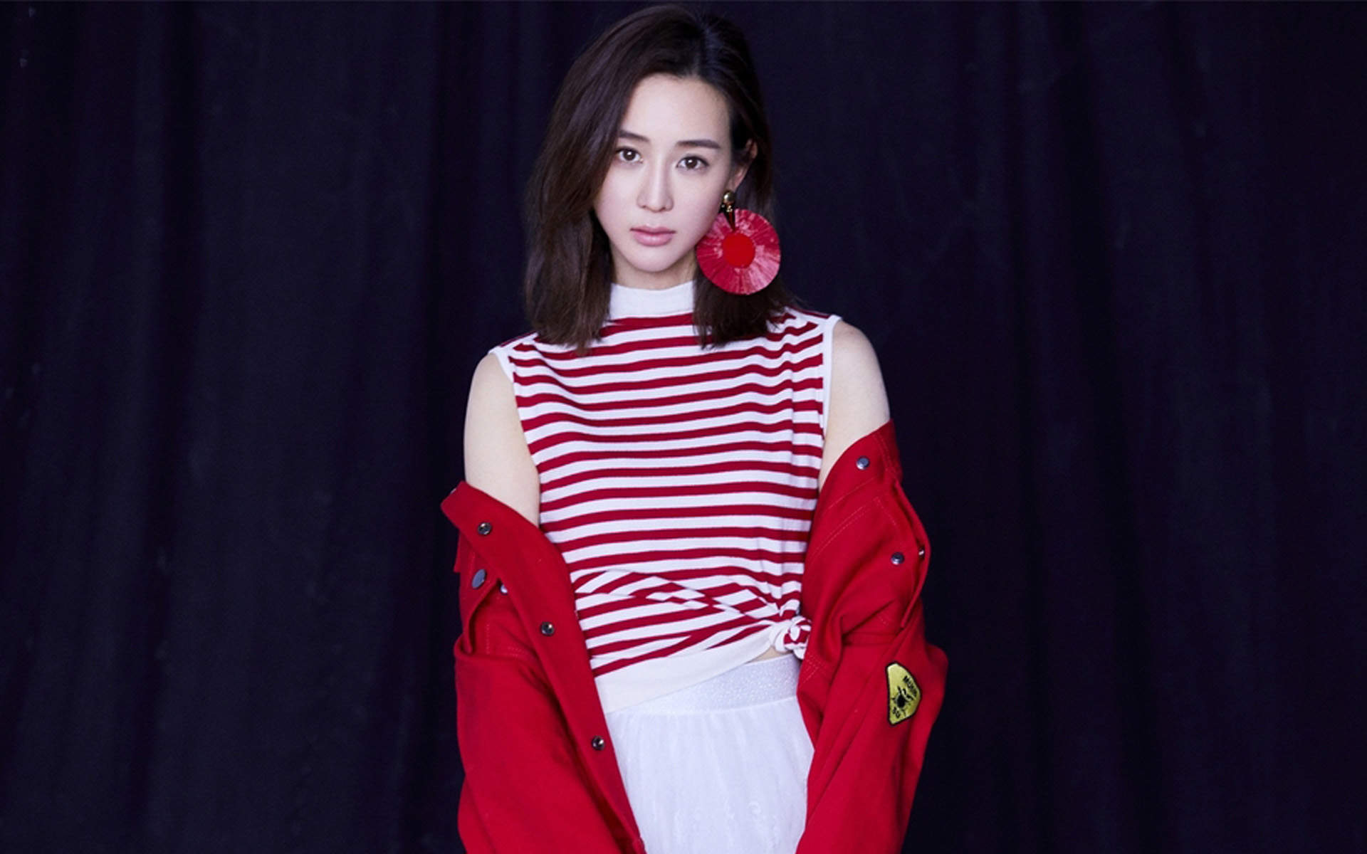 高清中国台湾影视女演员张钧甯时尚性感写真高清桌面壁纸图片