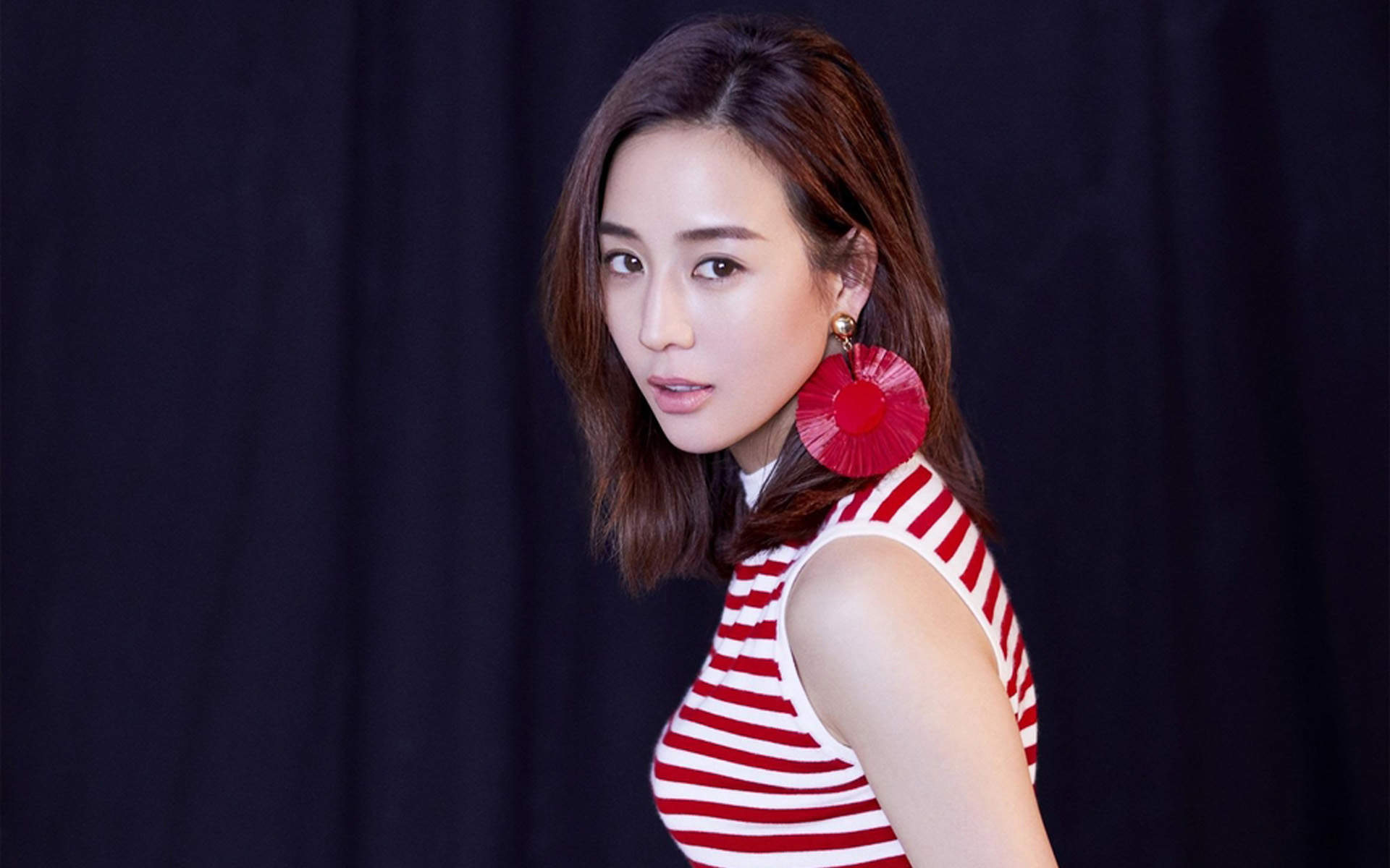 高清中国台湾影视女演员张钧甯时尚性感写真高清桌面壁纸图片